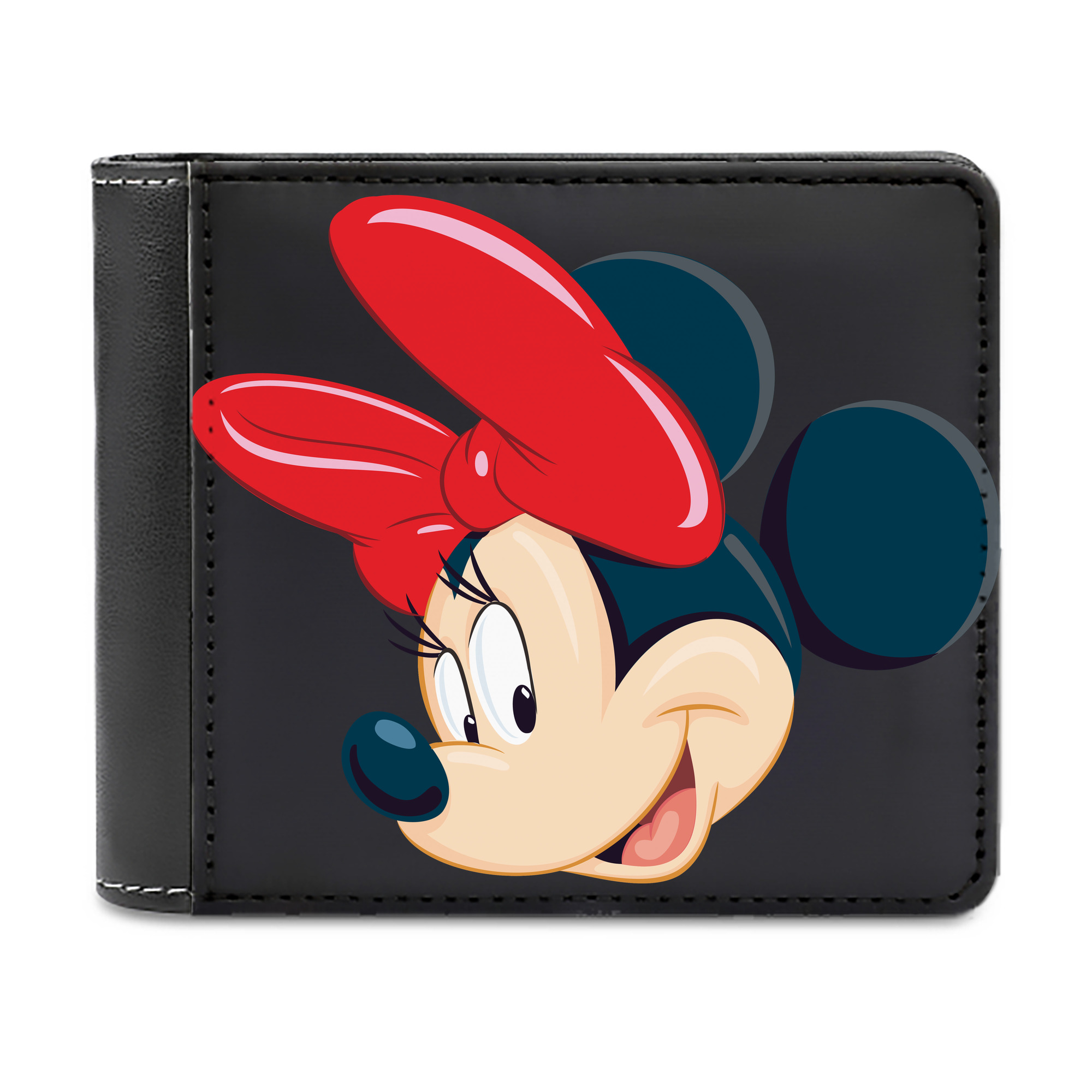 （画像用） ミッキーマウス Mickey Mouse 二つ折り革財布