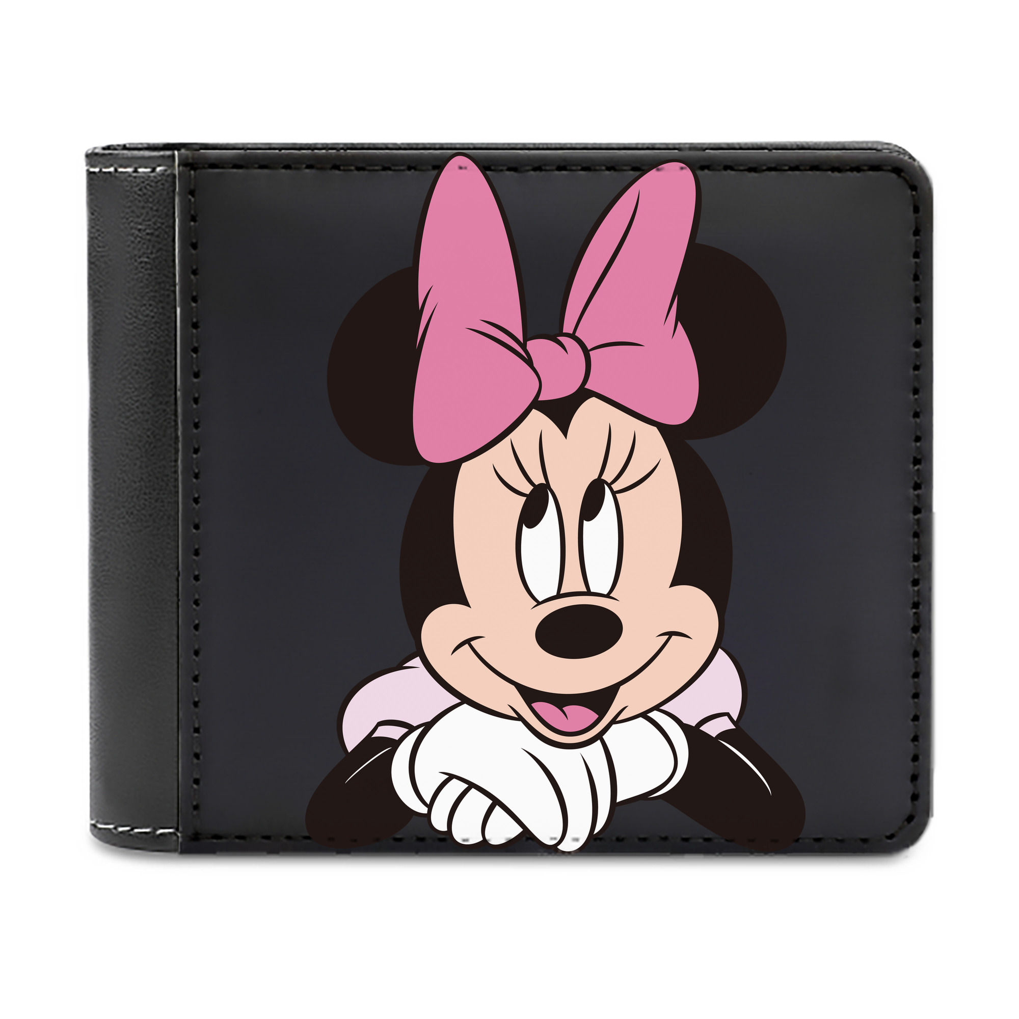 （画像用） ミッキーマウス Mickey Mouse 二つ折り革財布