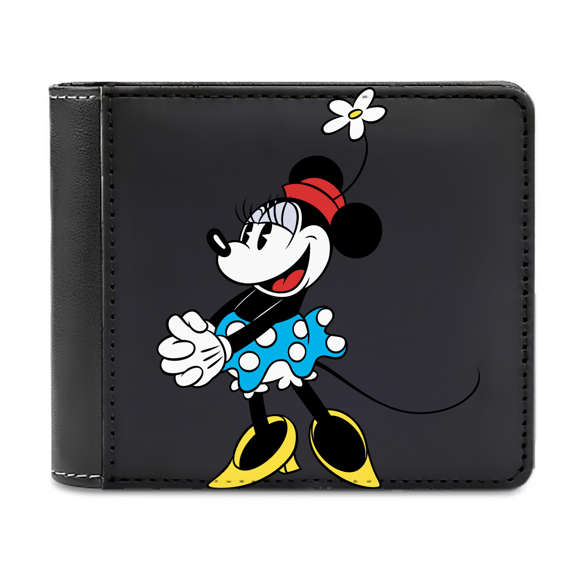 （画像用） ミッキーマウス Mickey Mouse 二つ折り革財布