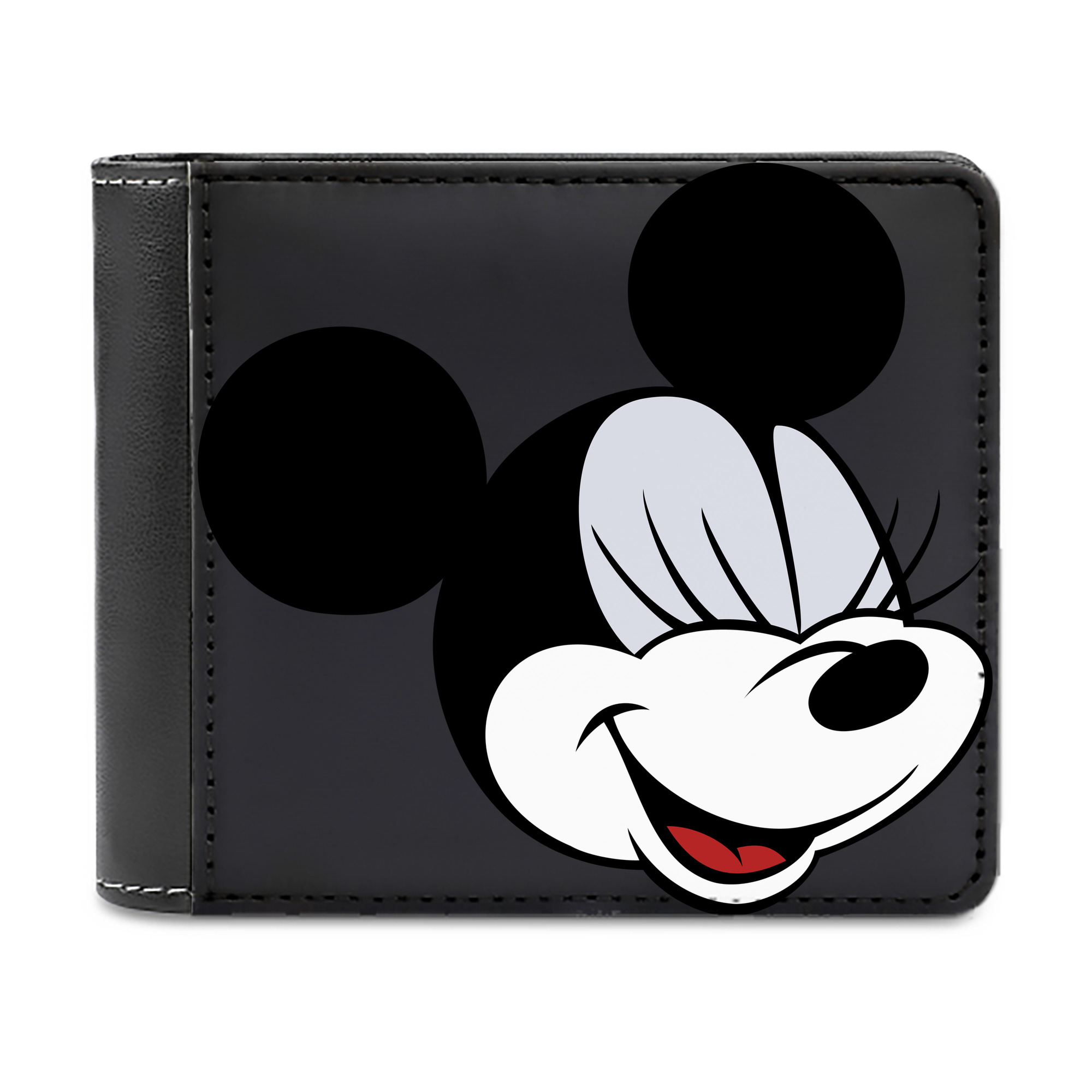（画像用） ミッキーマウス Mickey Mouse 二つ折り革財布