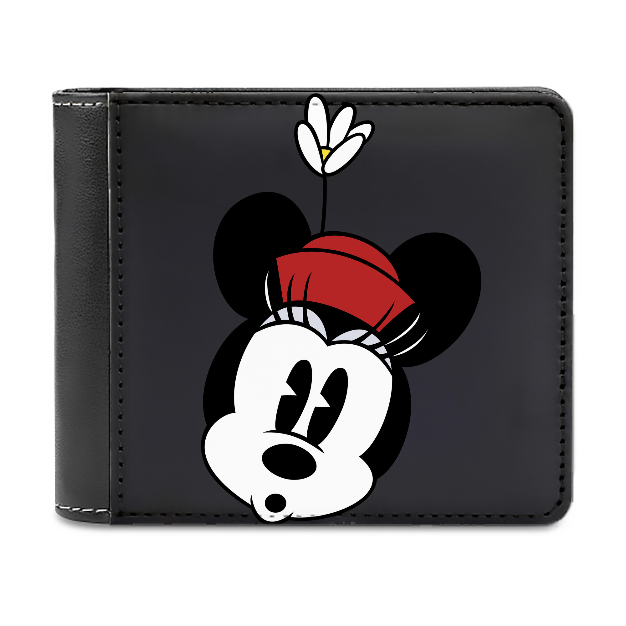 （画像用） ミッキーマウス Mickey Mouse 二つ折り革財布