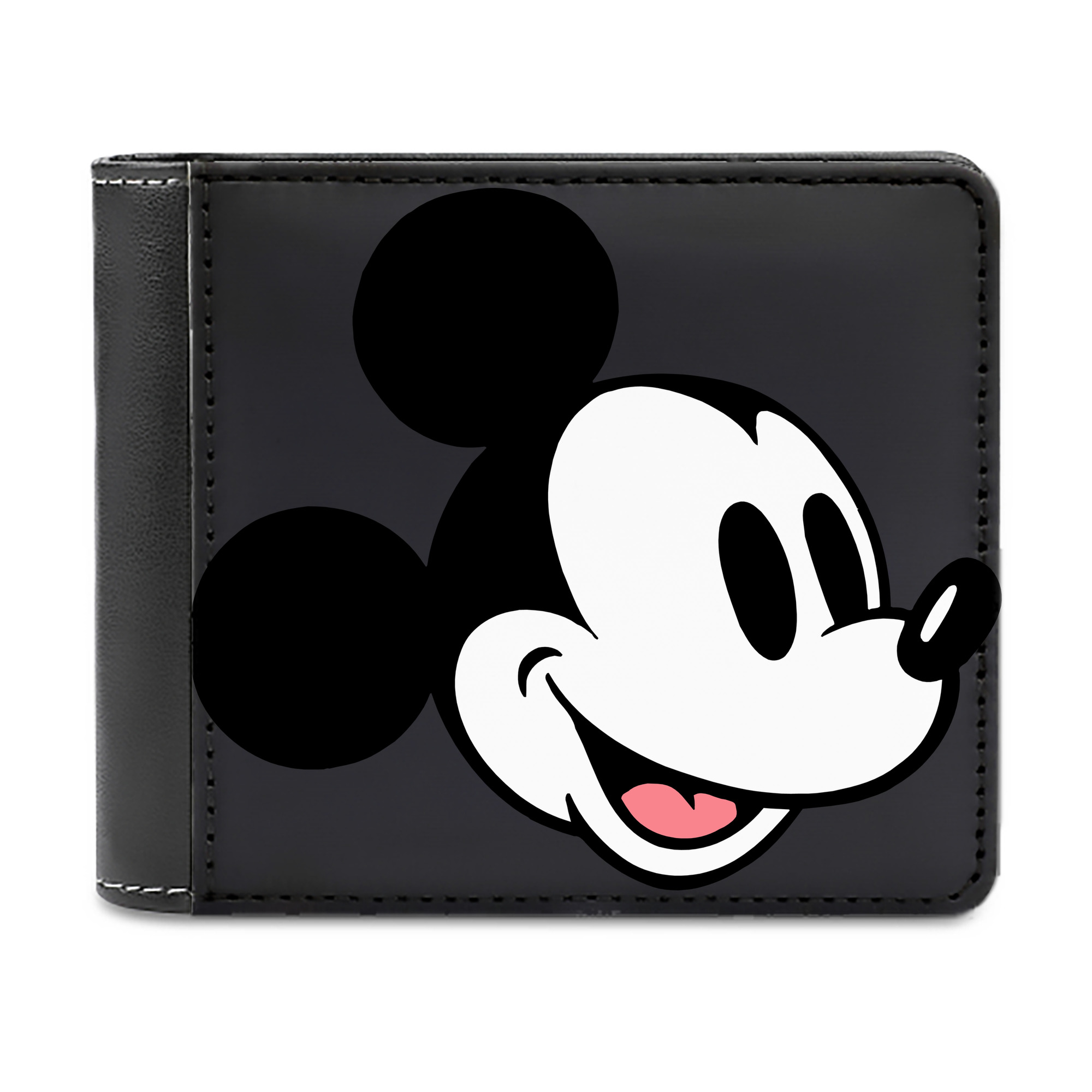 （画像用） ミッキーマウス Mickey Mouse 二つ折り革財布