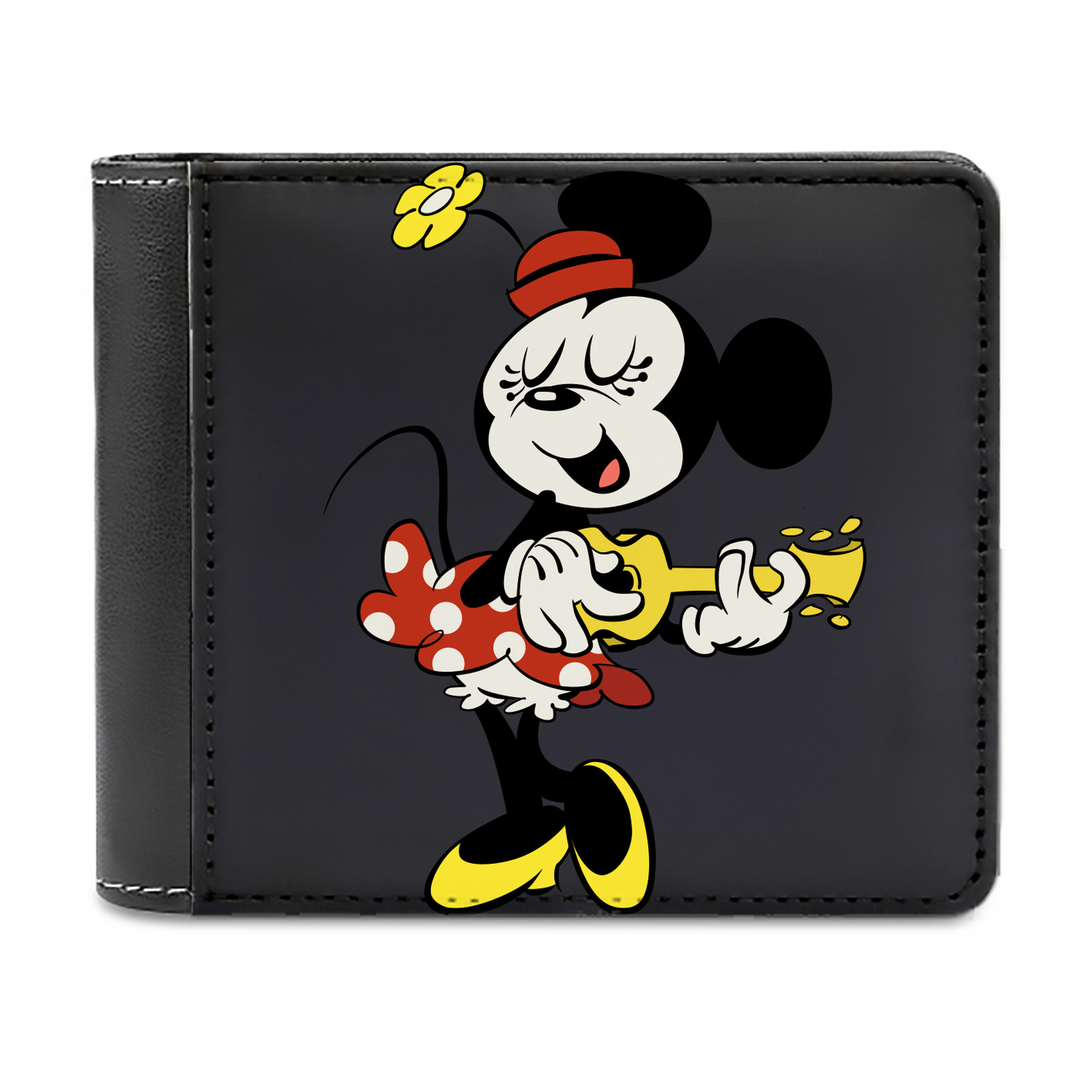 （画像用） ミッキーマウス Mickey Mouse 二つ折り革財布