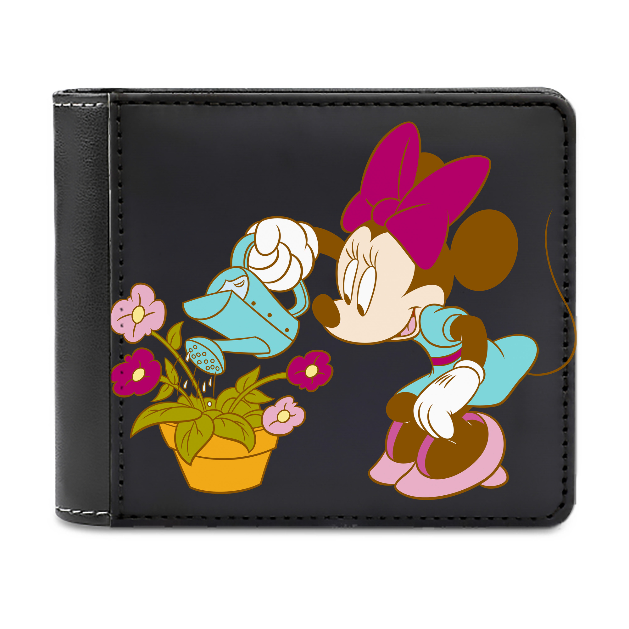 （画像用） ミッキーマウス Mickey Mouse 二つ折り革財布