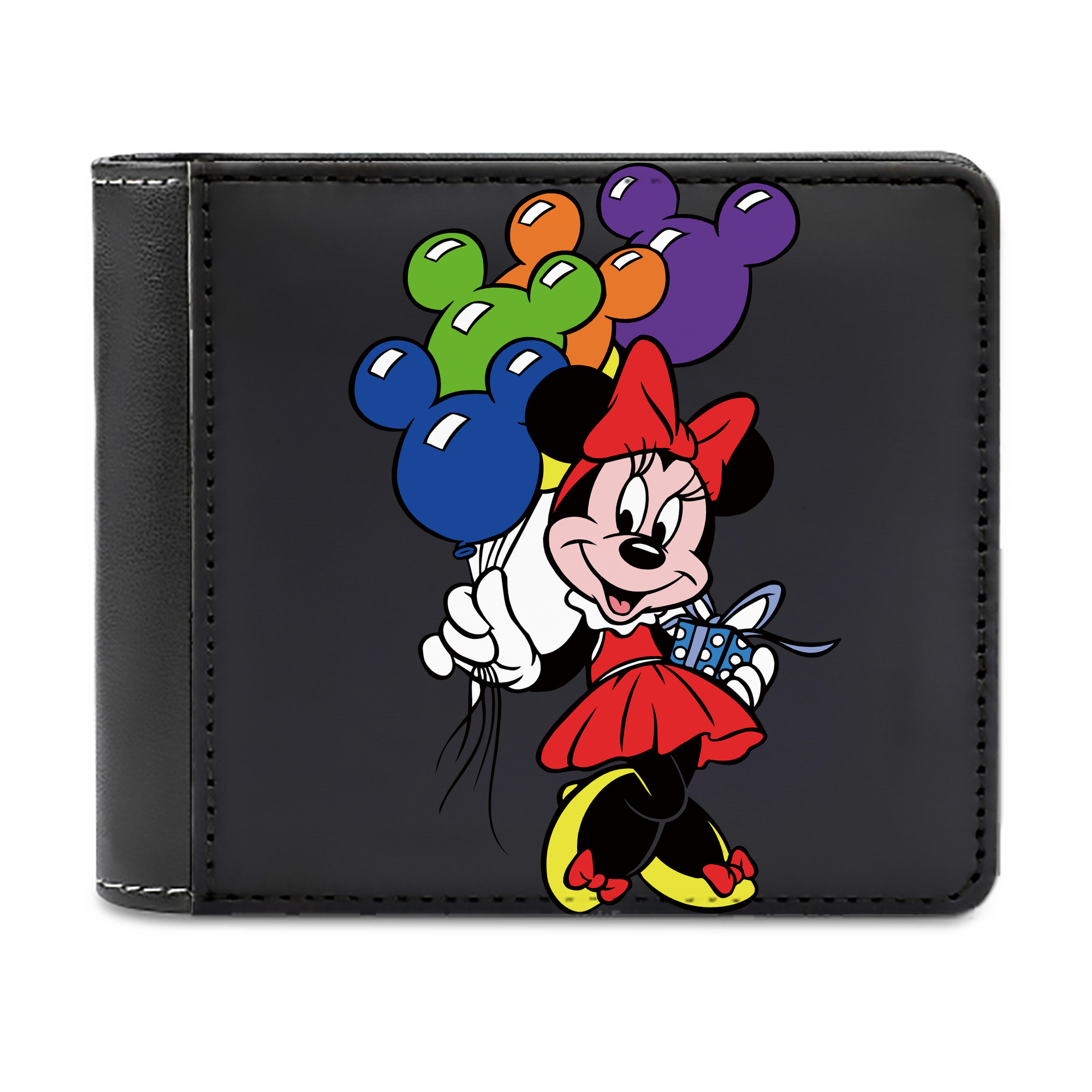 （画像用） ミッキーマウス Mickey Mouse 二つ折り革財布