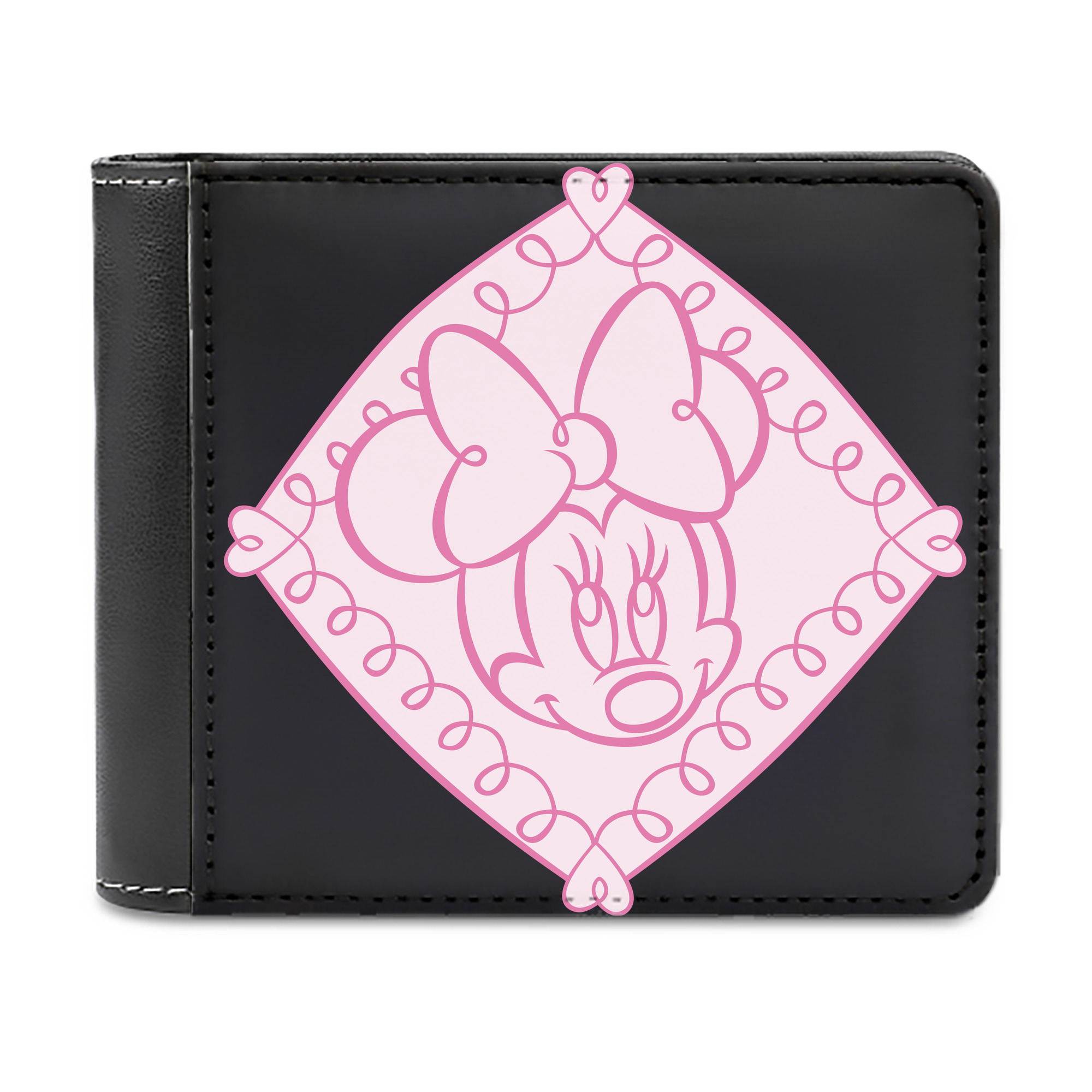 （画像用） ミッキーマウス Mickey Mouse 二つ折り革財布