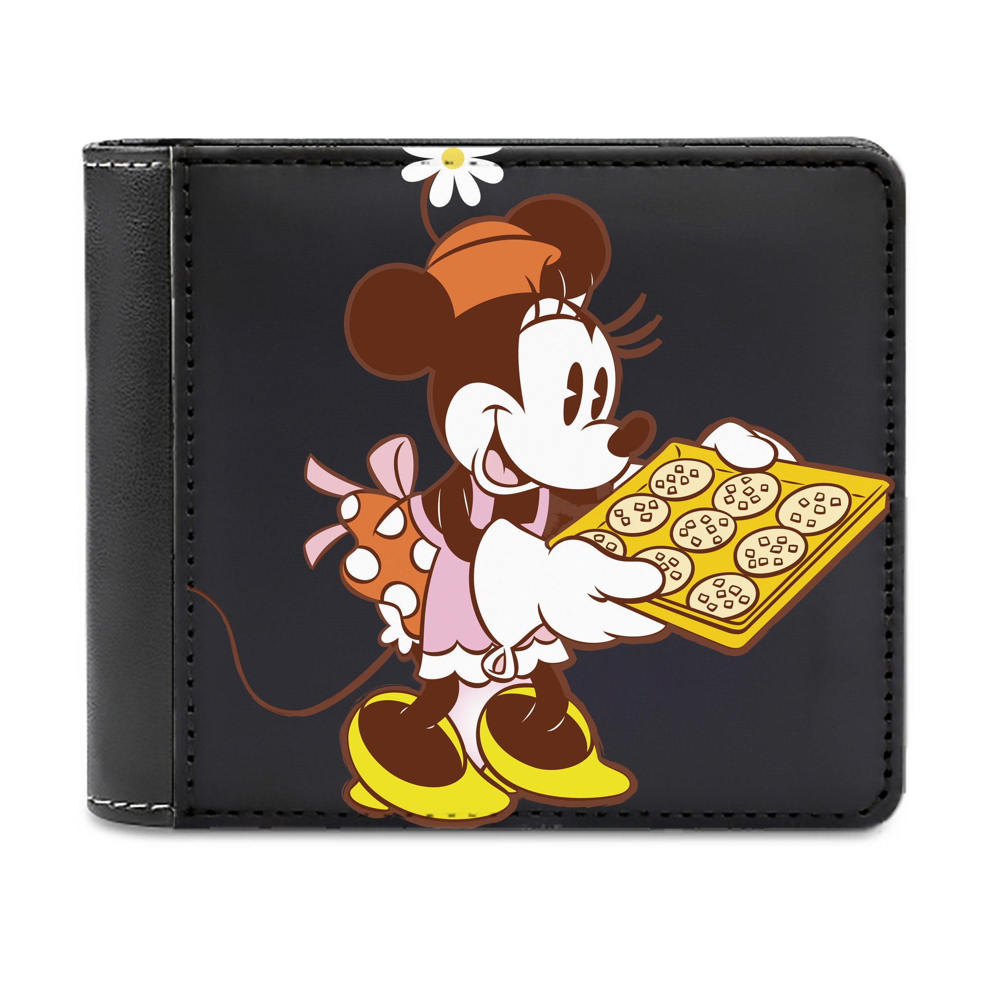 （画像用） ミッキーマウス Mickey Mouse 二つ折り革財布