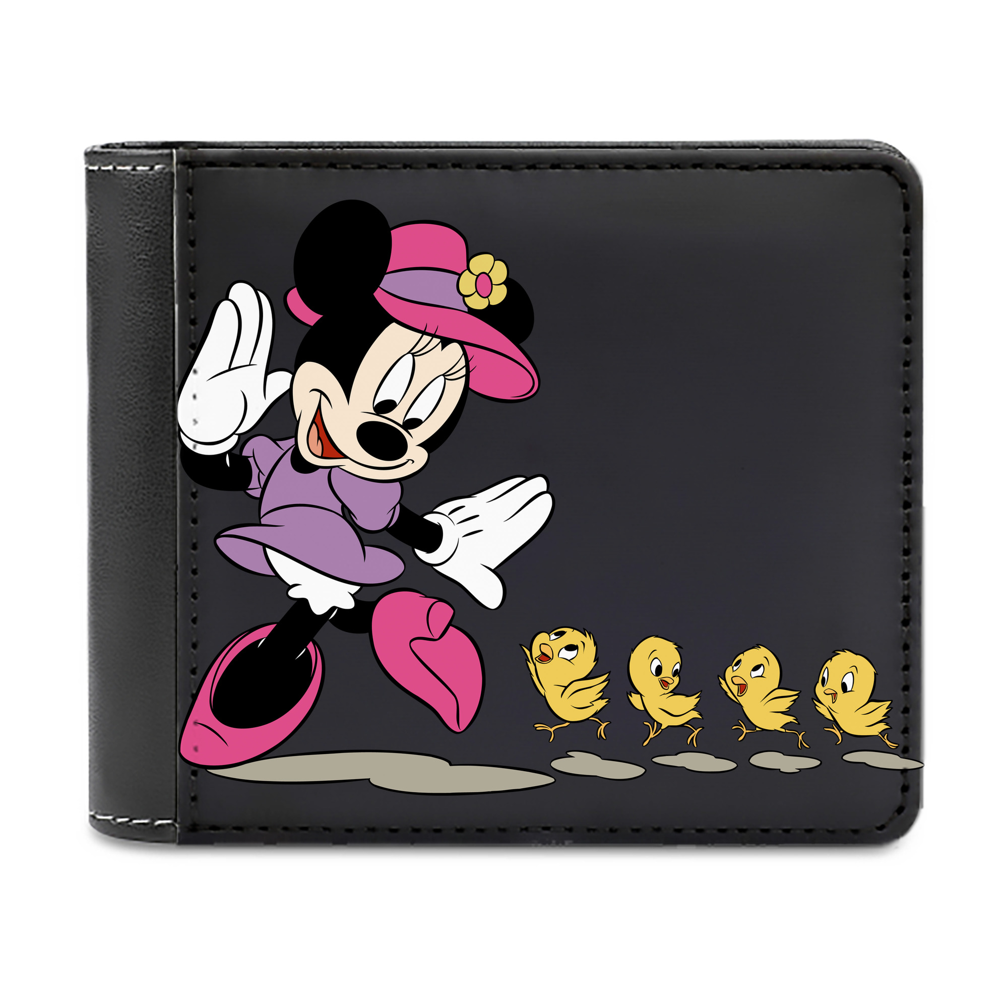 （画像用） ミッキーマウス Mickey Mouse 二つ折り革財布