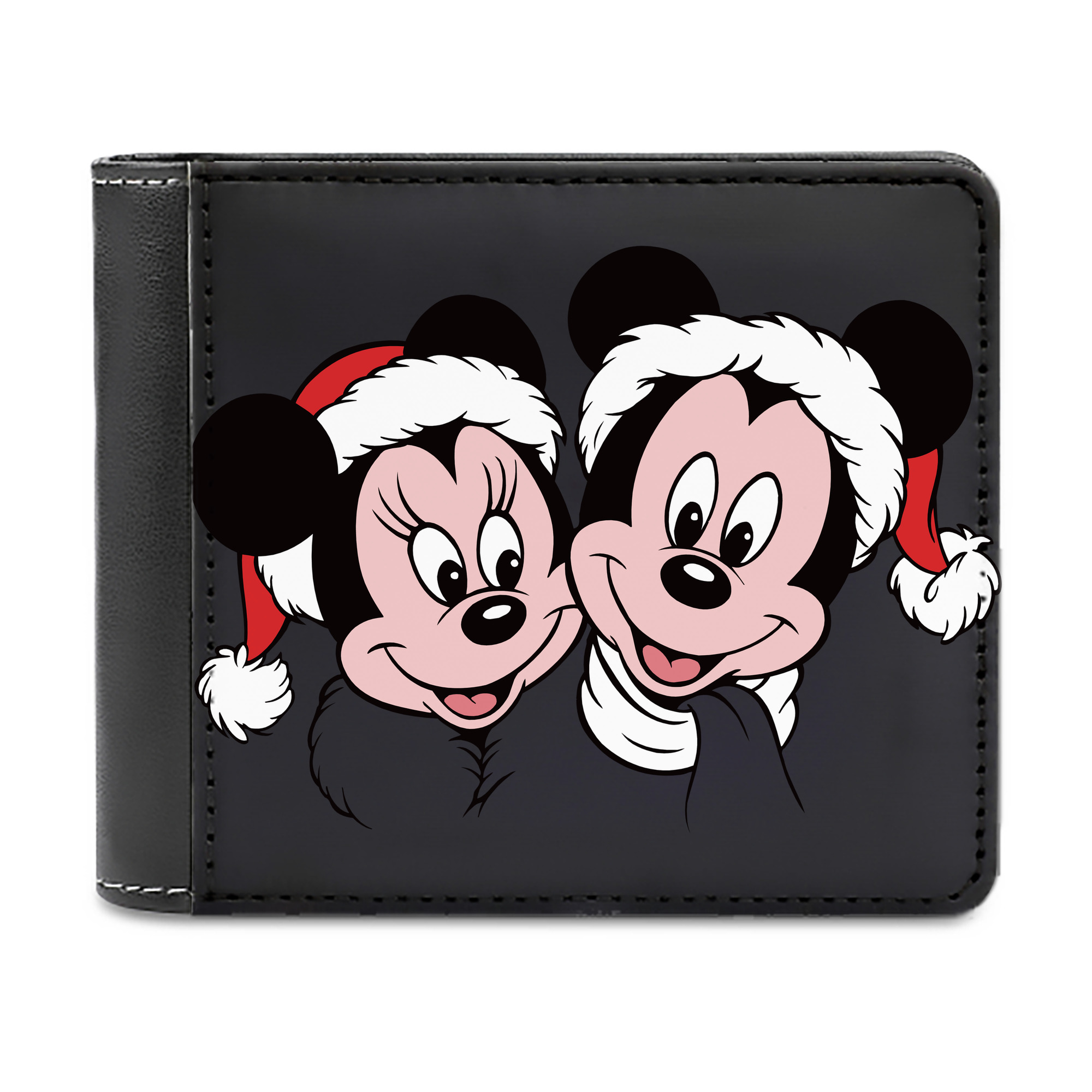 （画像用） ミッキーマウス Mickey Mouse 二つ折り革財布