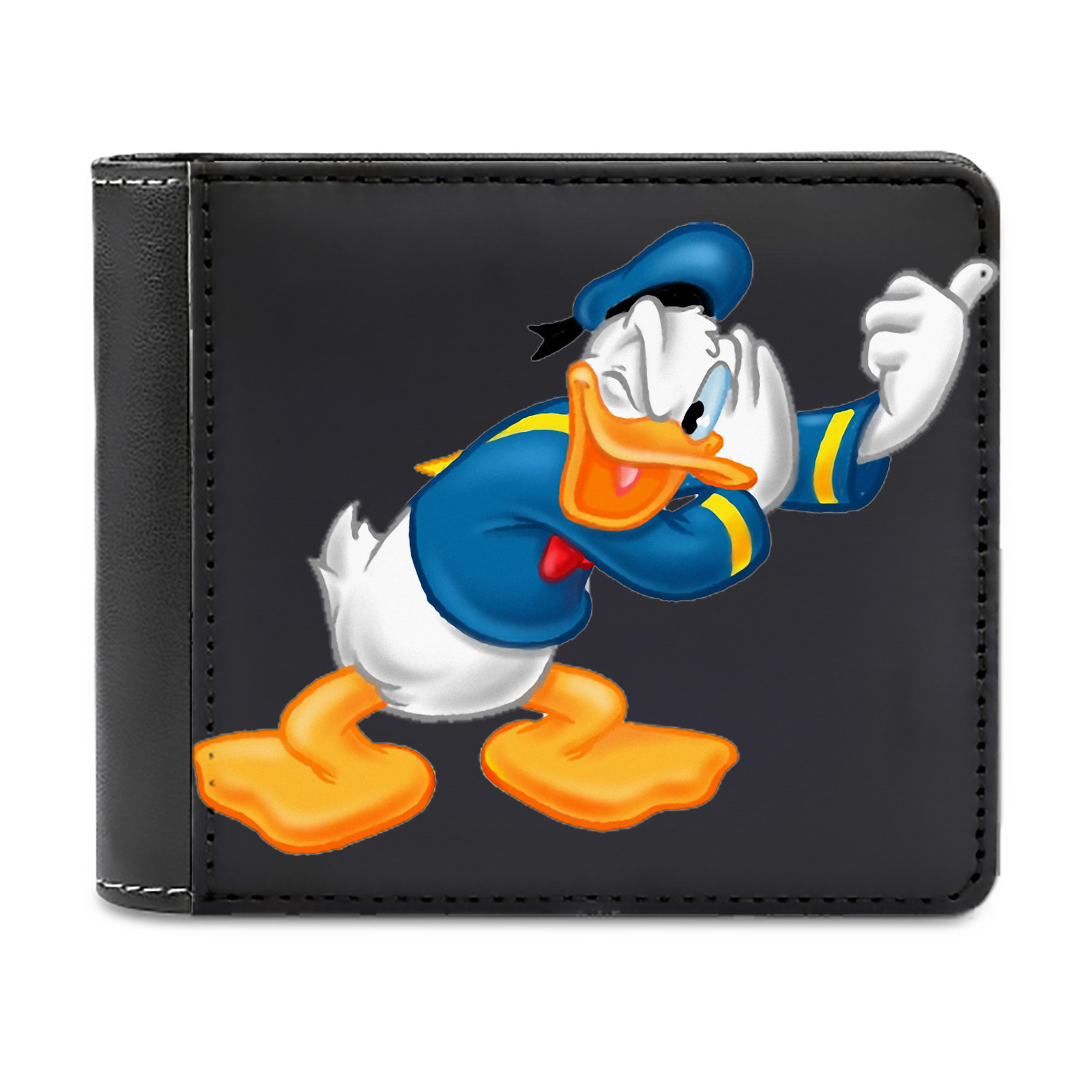 （画像用） ミッキーマウス Mickey Mouse 二つ折り革財布