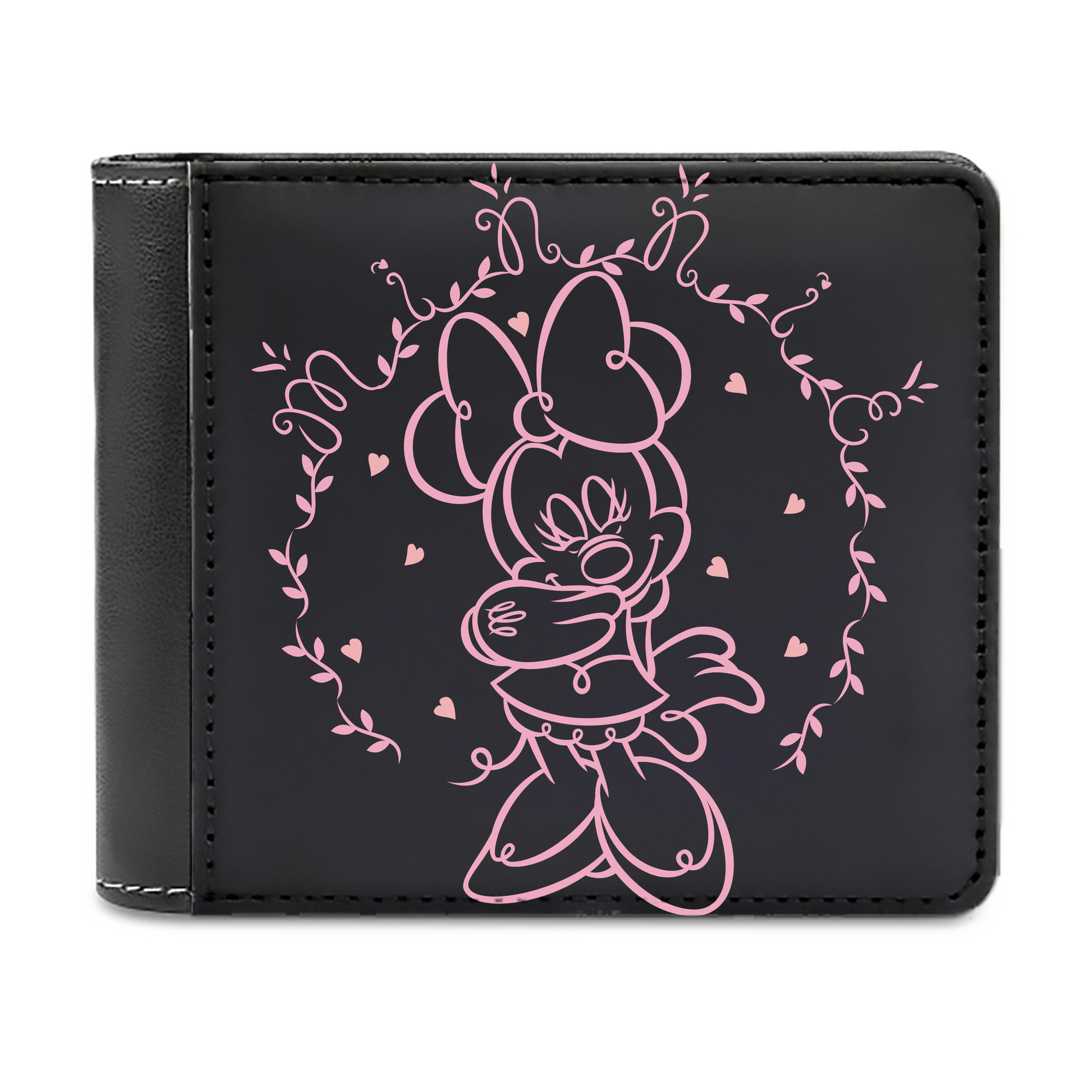（画像用） ミッキーマウス Mickey Mouse 二つ折り革財布