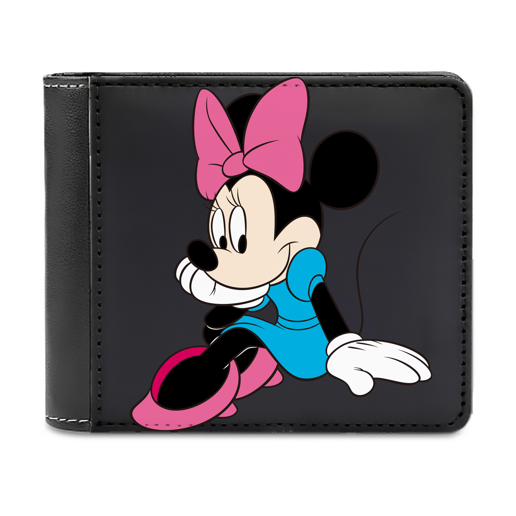 （画像用） ミッキーマウス Mickey Mouse 二つ折り革財布