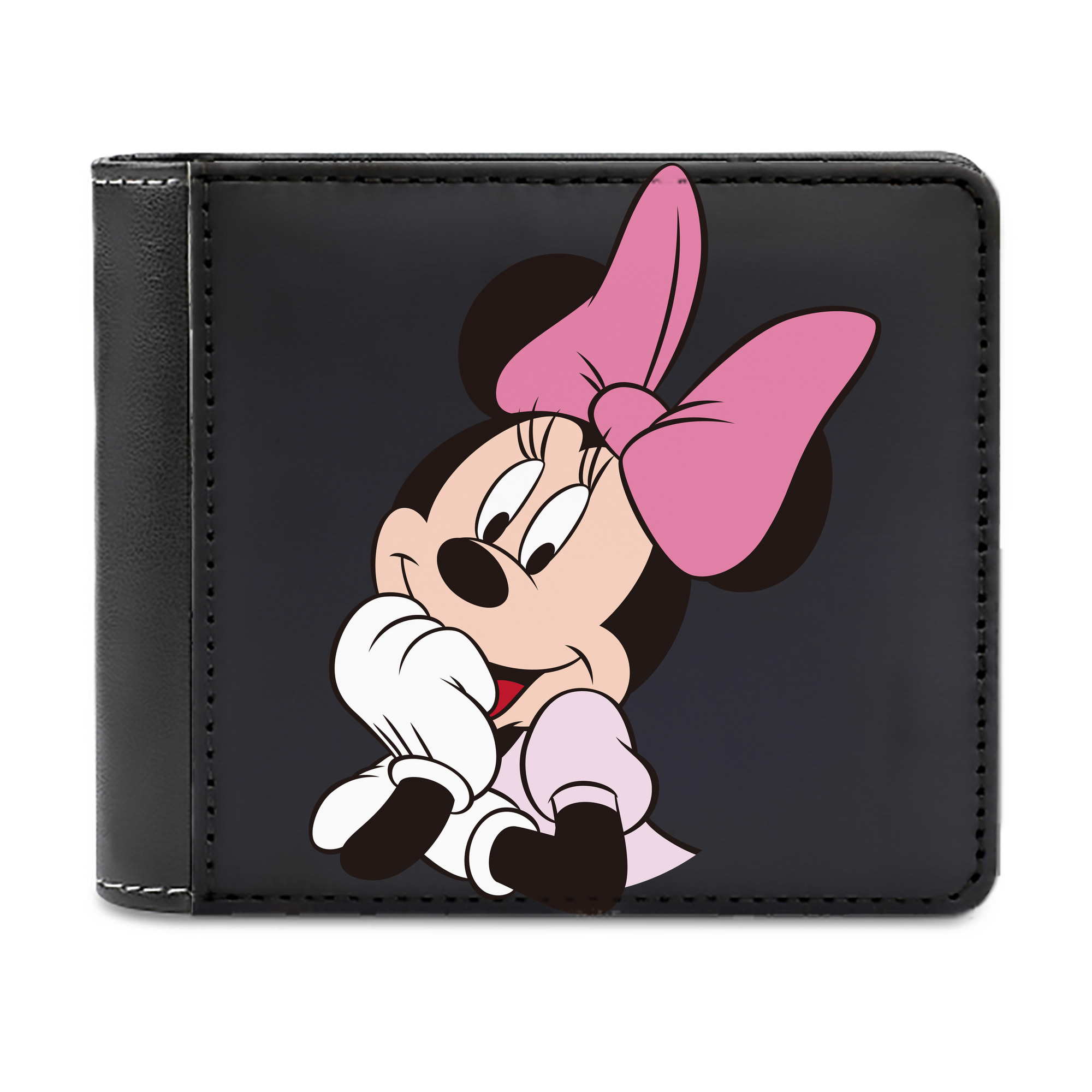 （画像用） ミッキーマウス Mickey Mouse 二つ折り革財布