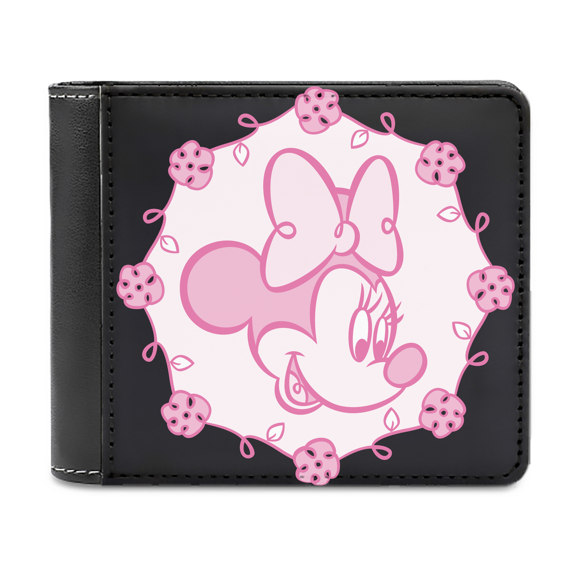 （画像用） ミッキーマウス Mickey Mouse 二つ折り革財布