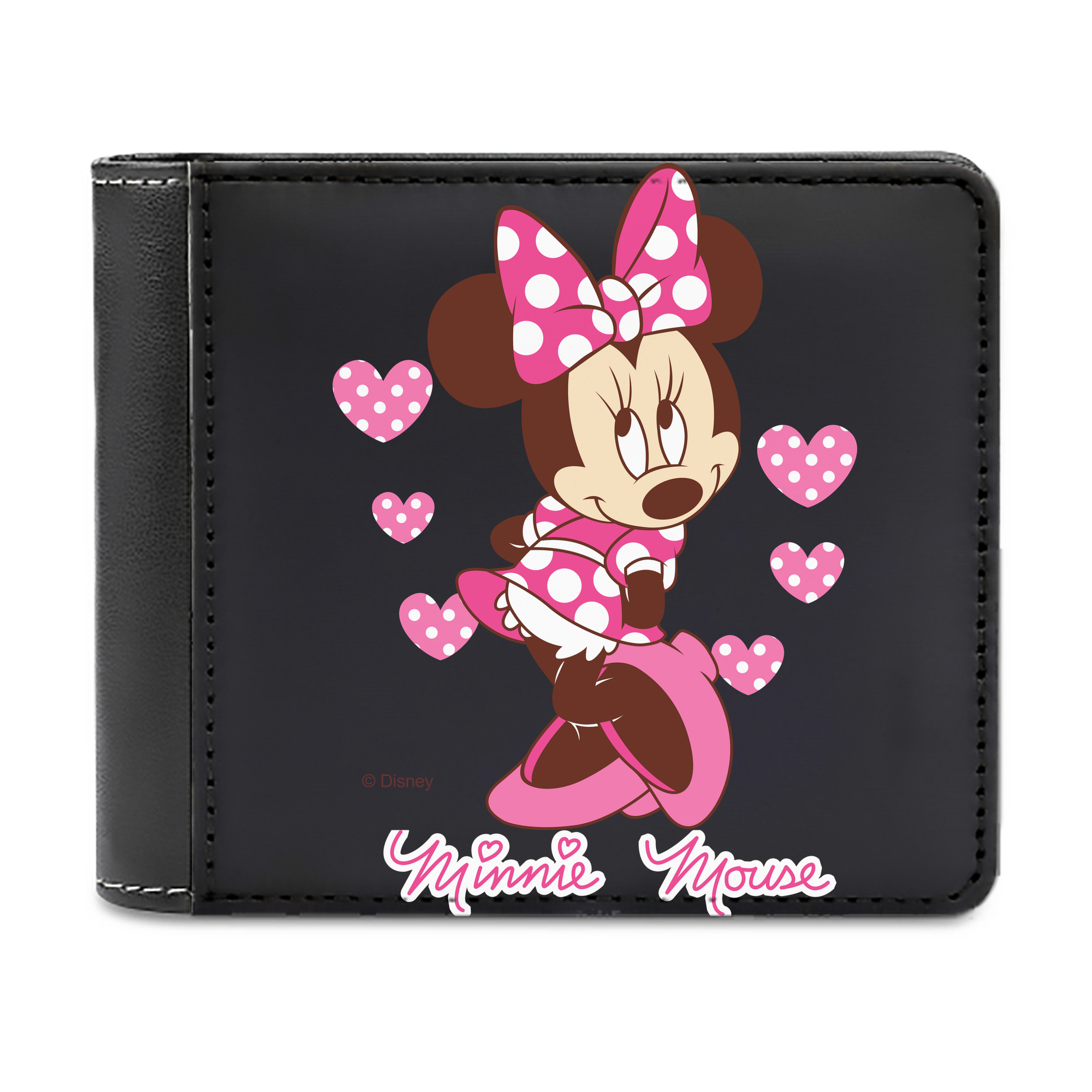 （画像用） ミッキーマウス Mickey Mouse 二つ折り革財布