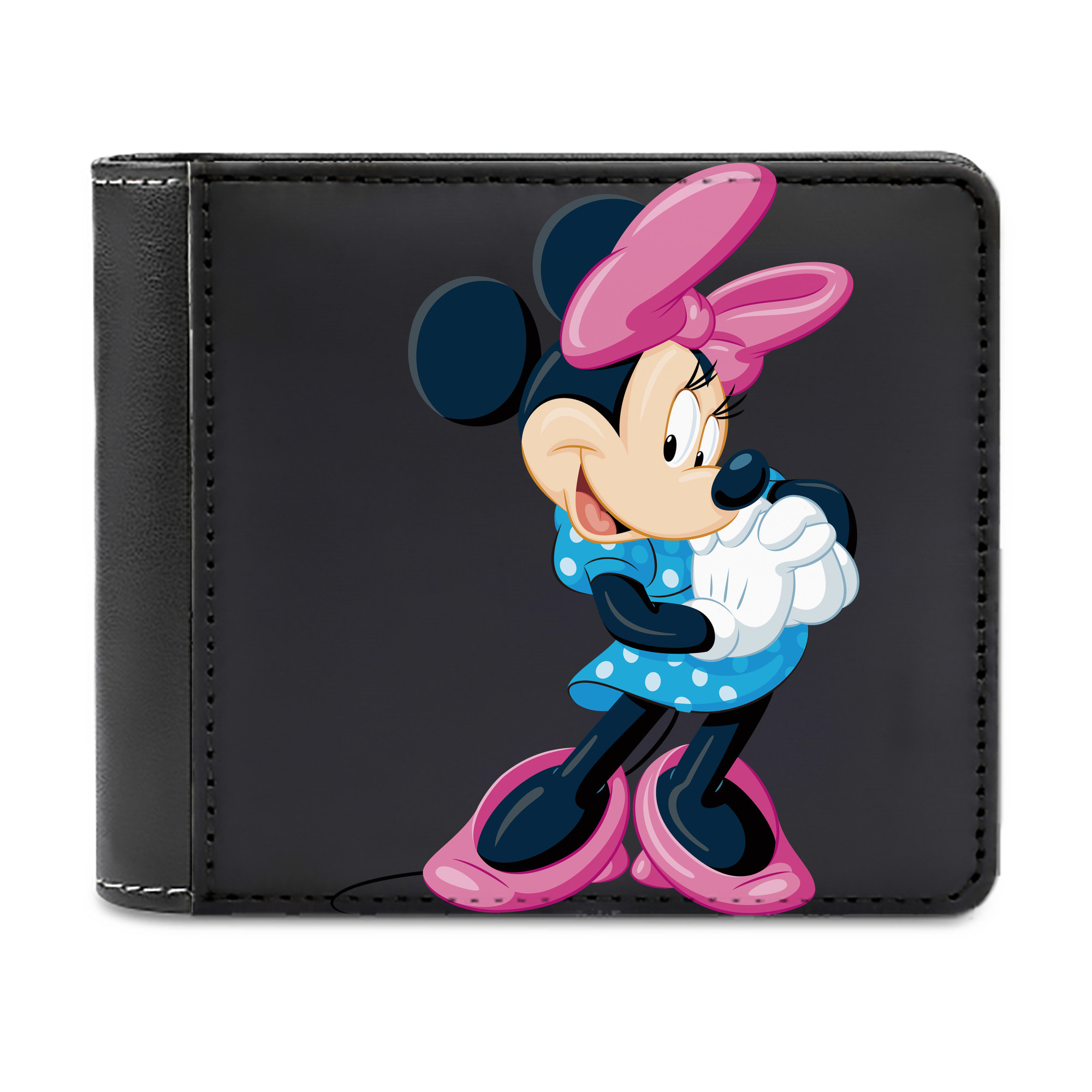 （画像用） ミッキーマウス Mickey Mouse 二つ折り革財布