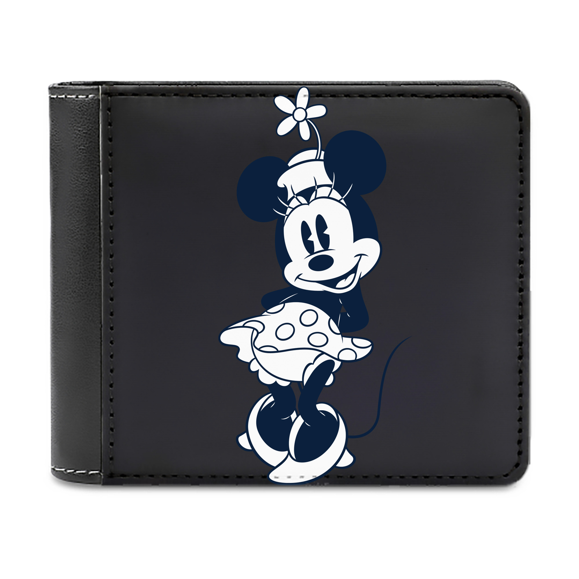 （画像用） ミッキーマウス Mickey Mouse 二つ折り革財布