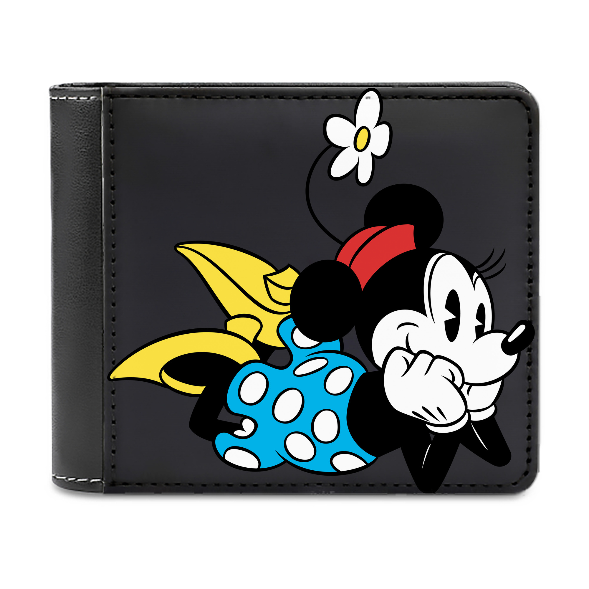 （画像用） ミッキーマウス Mickey Mouse 二つ折り革財布