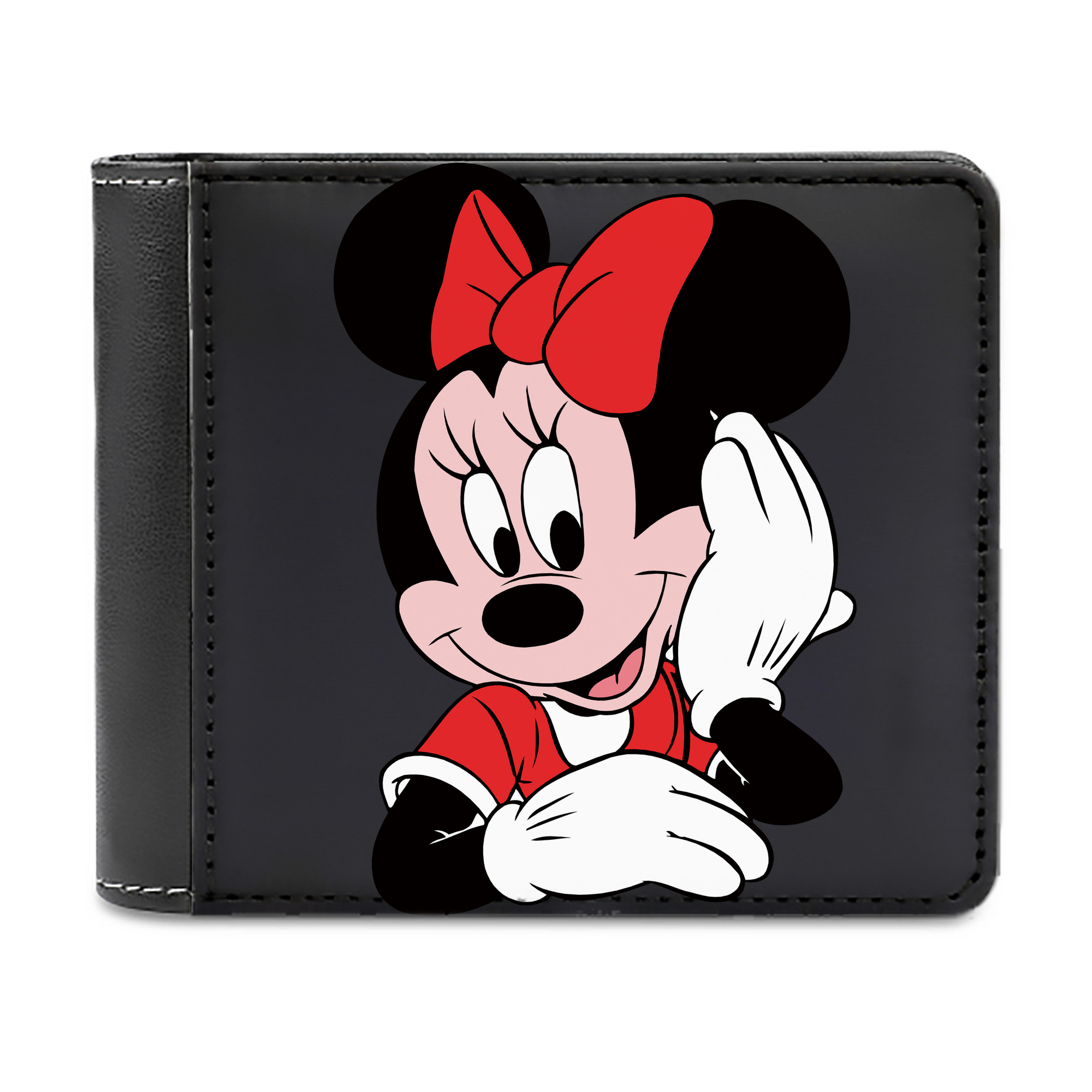 （画像用） ミッキーマウス Mickey Mouse 二つ折り革財布