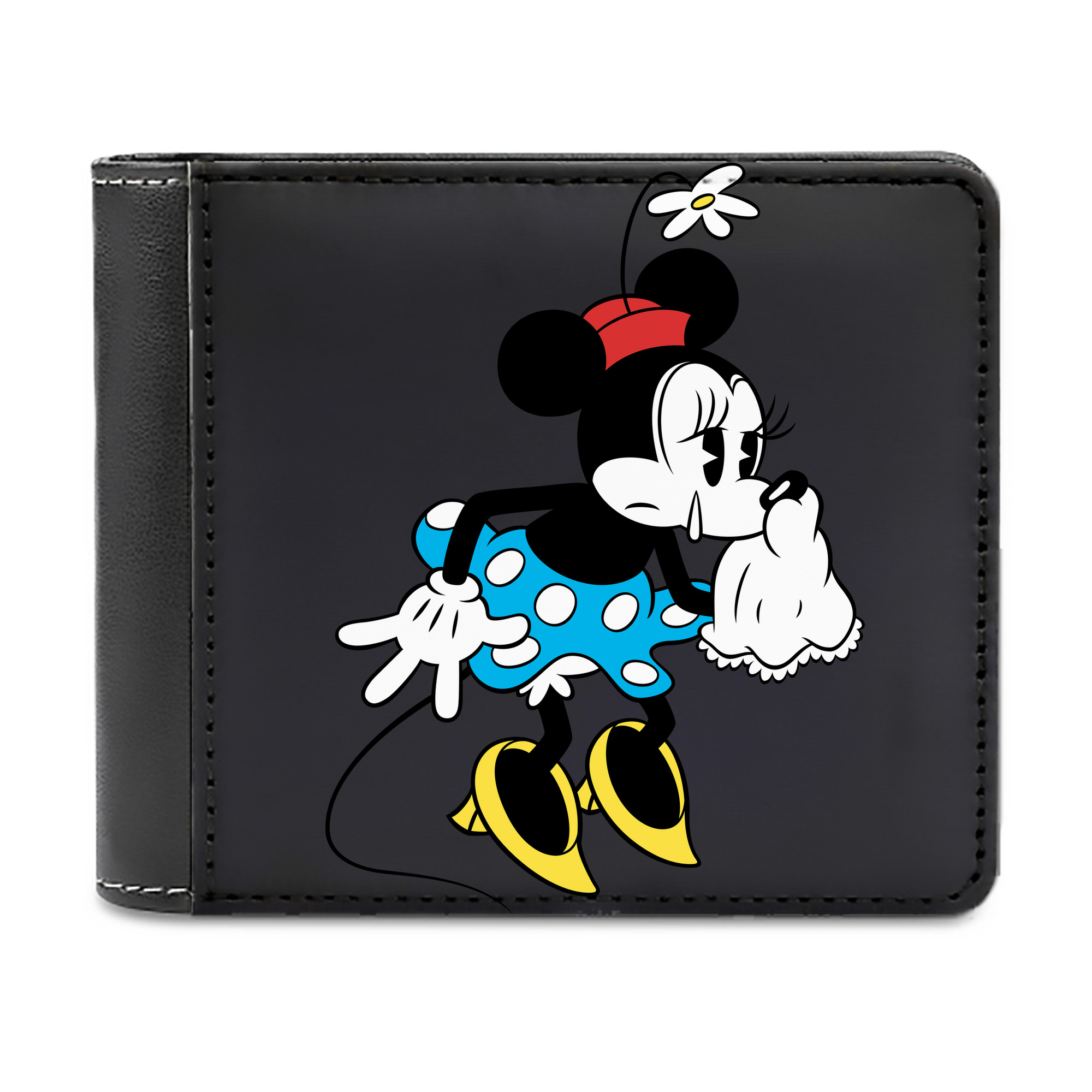 （画像用） ミッキーマウス Mickey Mouse 二つ折り革財布