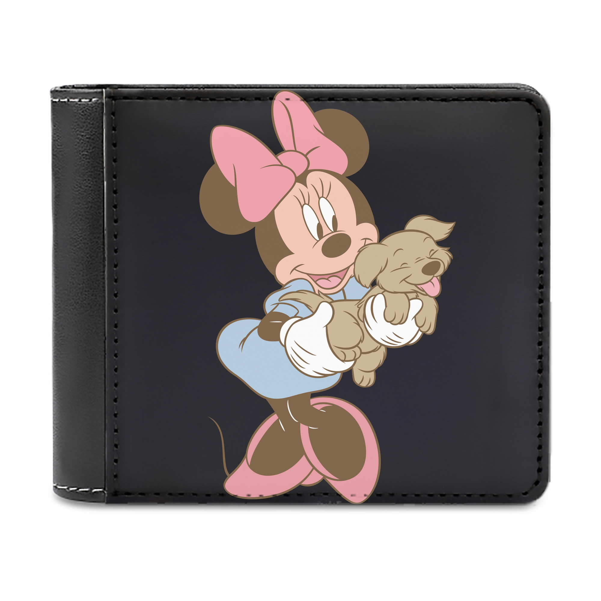 （画像用） ミッキーマウス Mickey Mouse 二つ折り革財布