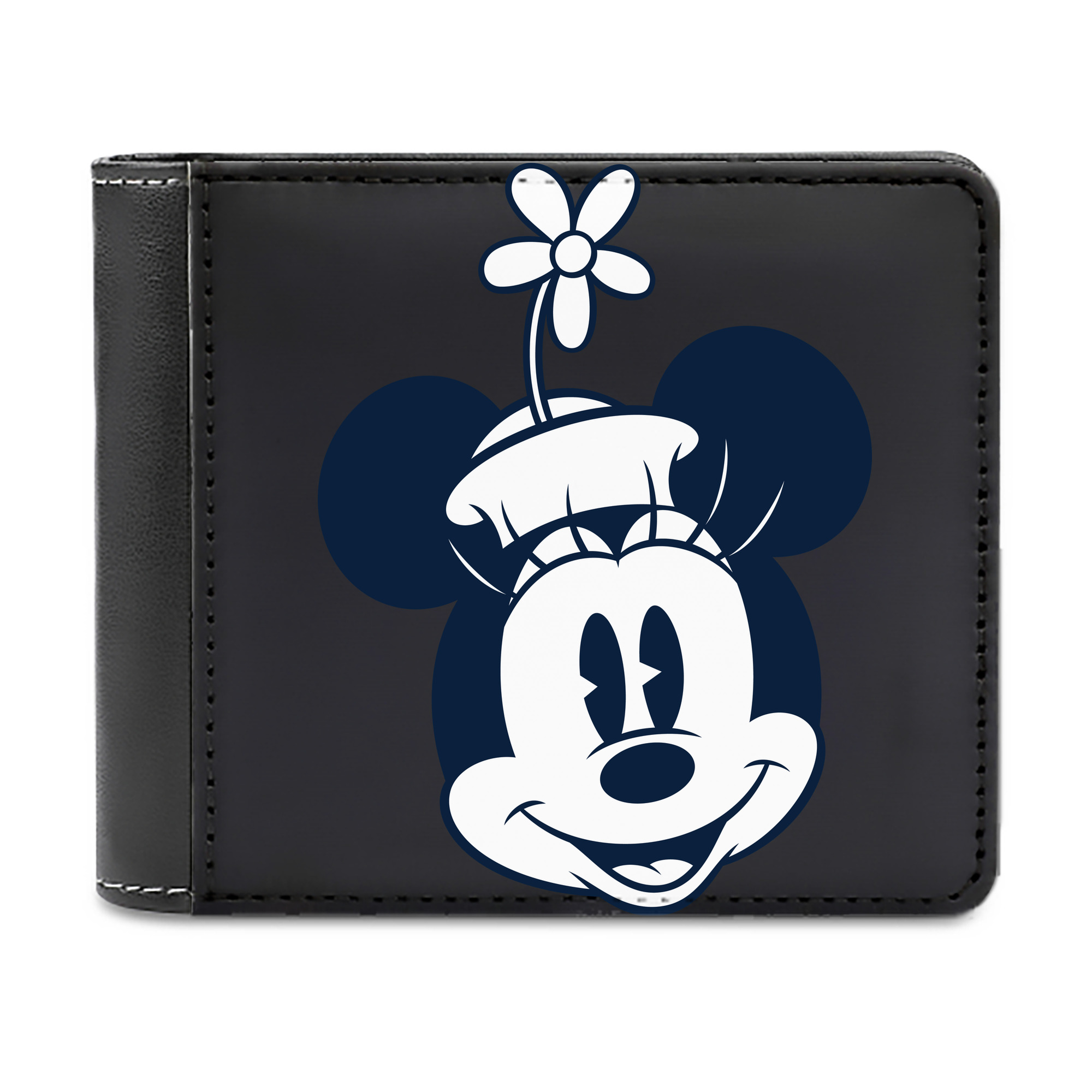 （画像用） ミッキーマウス Mickey Mouse 二つ折り革財布