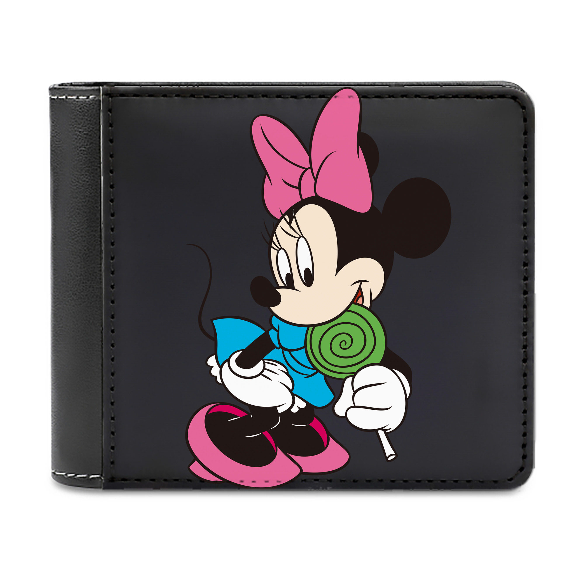（画像用） ミッキーマウス Mickey Mouse 二つ折り革財布