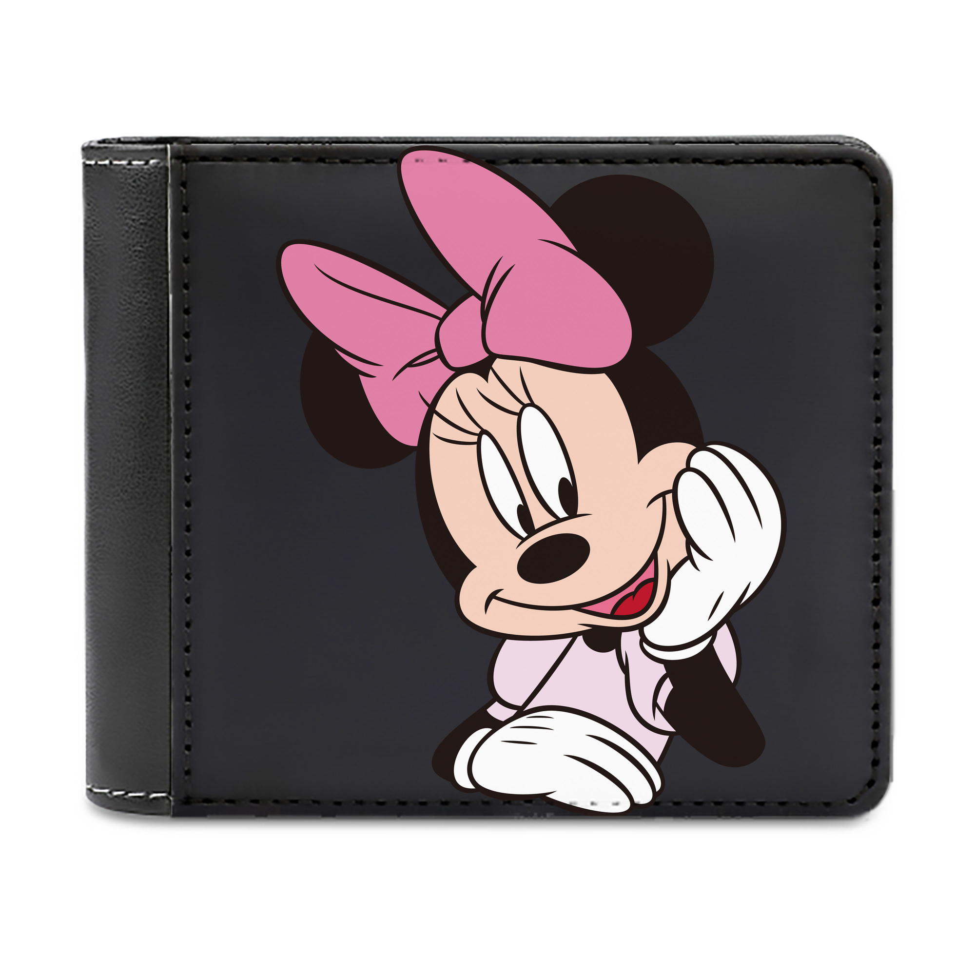 （画像用） ミッキーマウス Mickey Mouse 二つ折り革財布