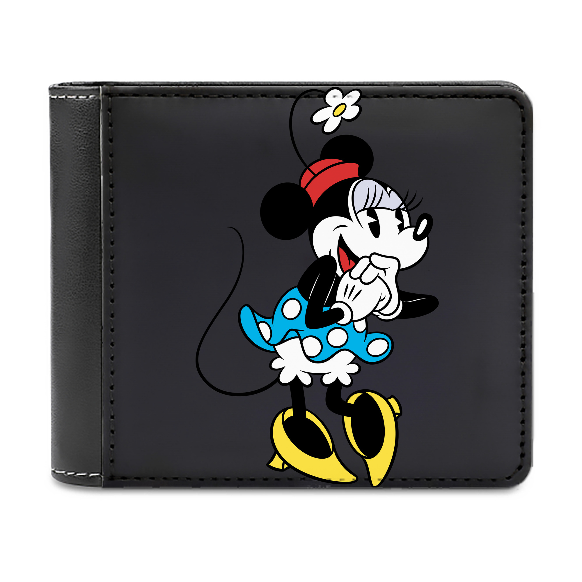 （画像用） ミッキーマウス Mickey Mouse 二つ折り革財布
