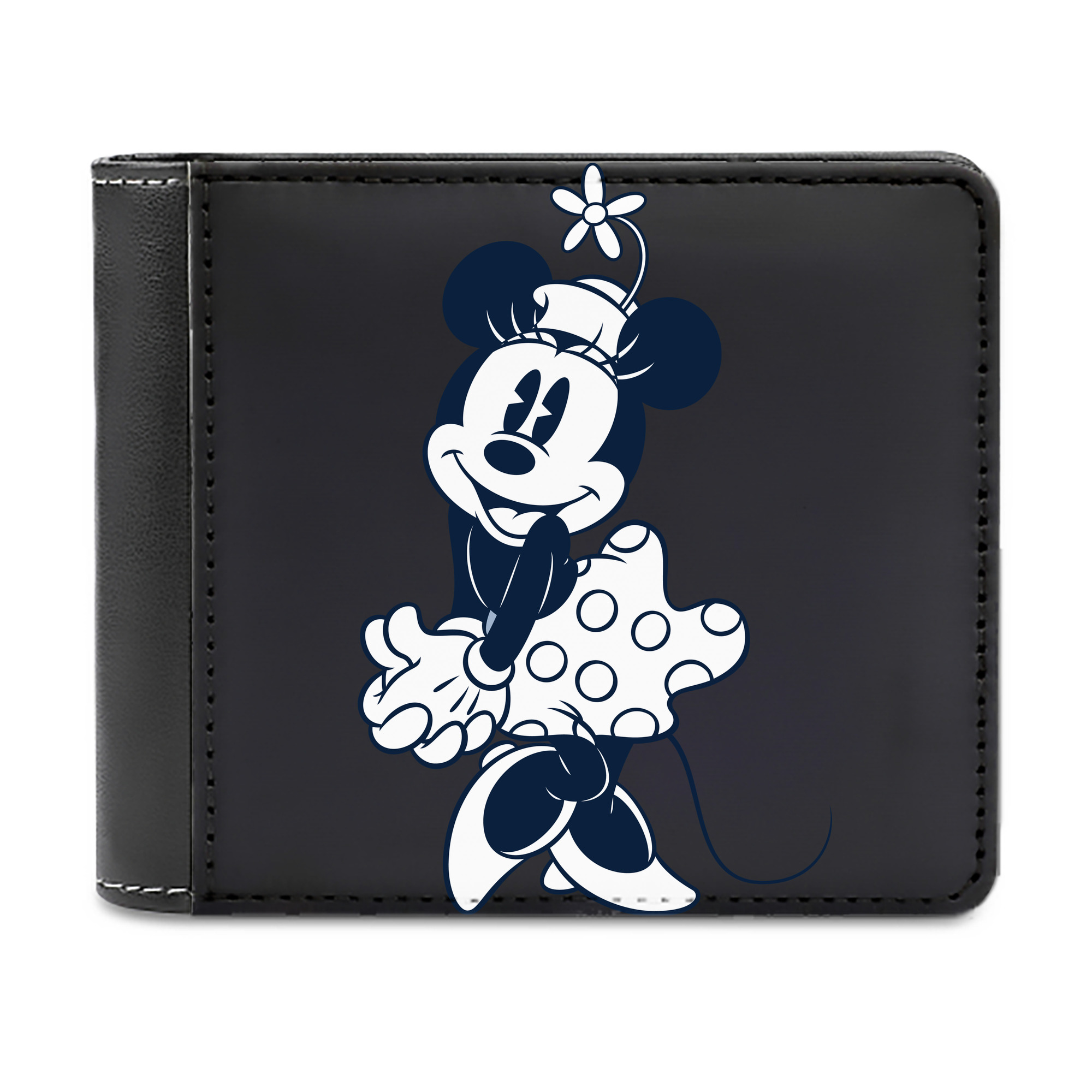 （画像用） ミッキーマウス Mickey Mouse 二つ折り革財布