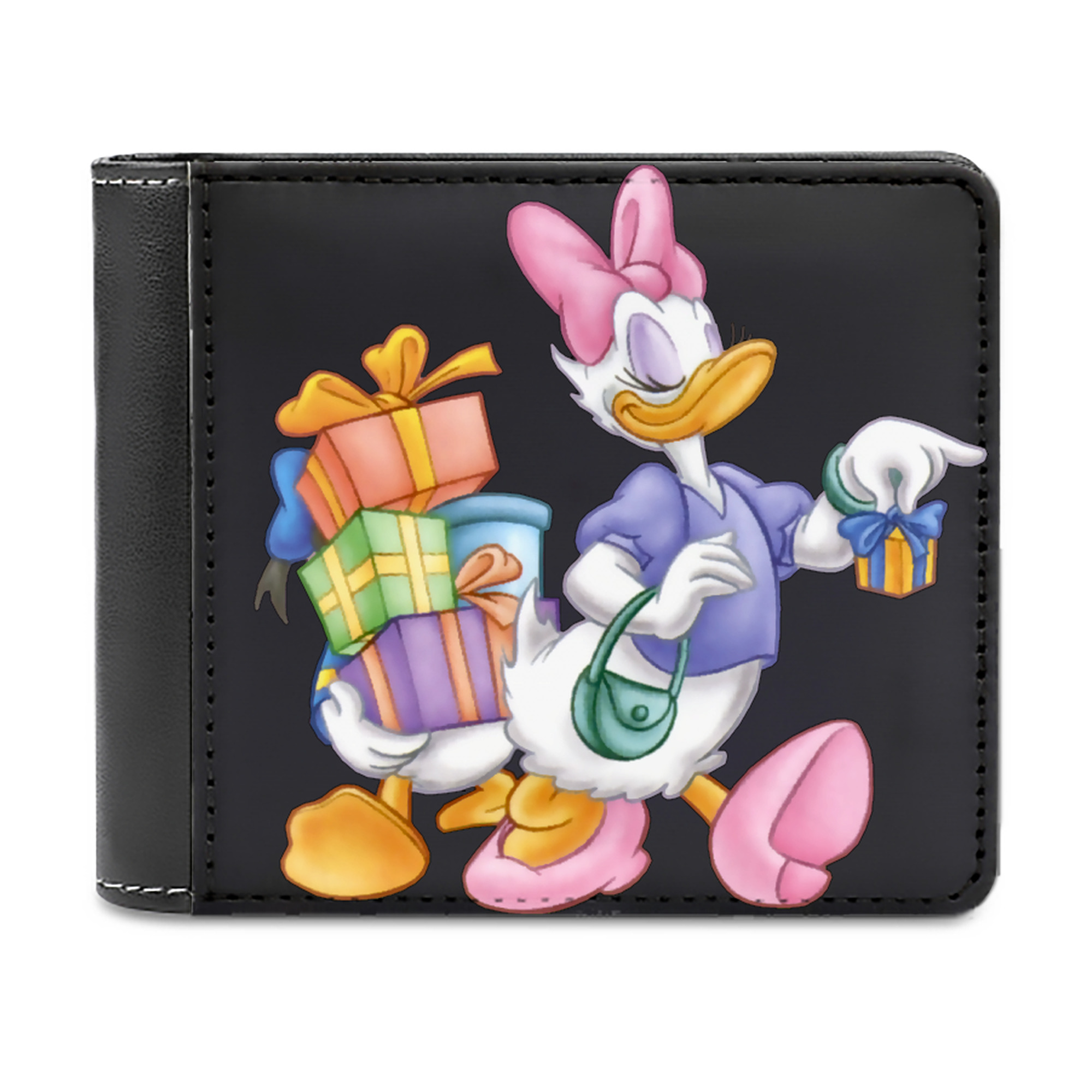 （画像用） ミッキーマウス Mickey Mouse 二つ折り革財布