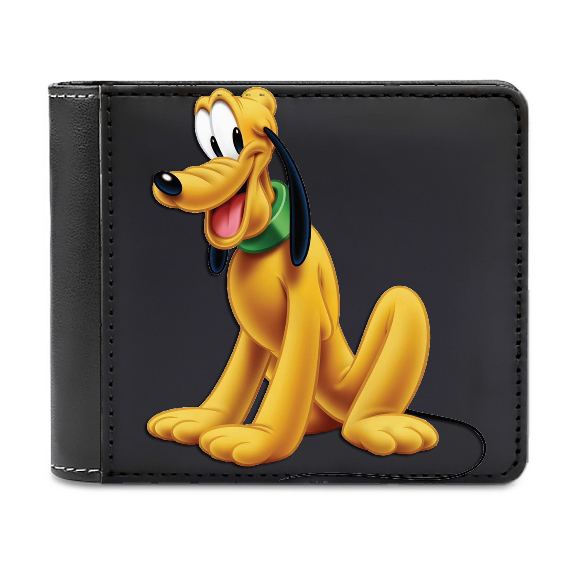 （画像用） ミッキーマウス Mickey Mouse 二つ折り革財布
