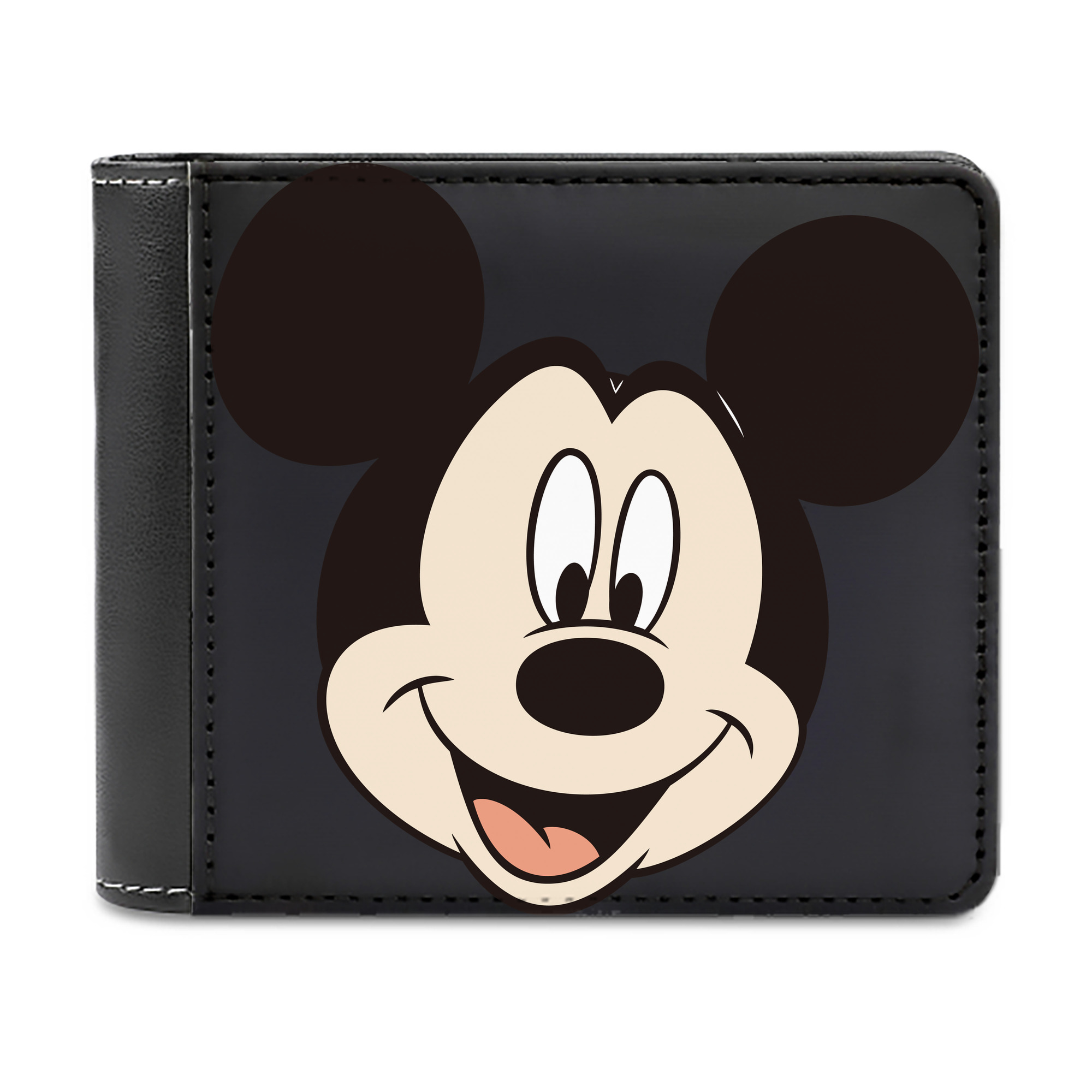 （画像用） ミッキーマウス Mickey Mouse 二つ折り革財布