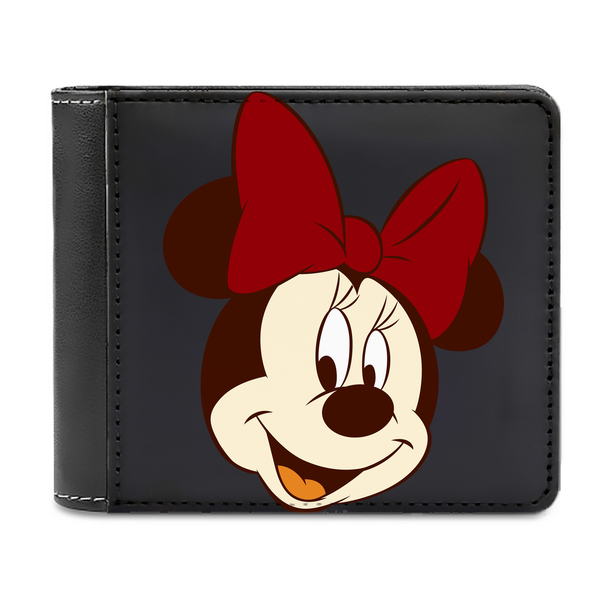 （画像用） ミッキーマウス Mickey Mouse 二つ折り革財布