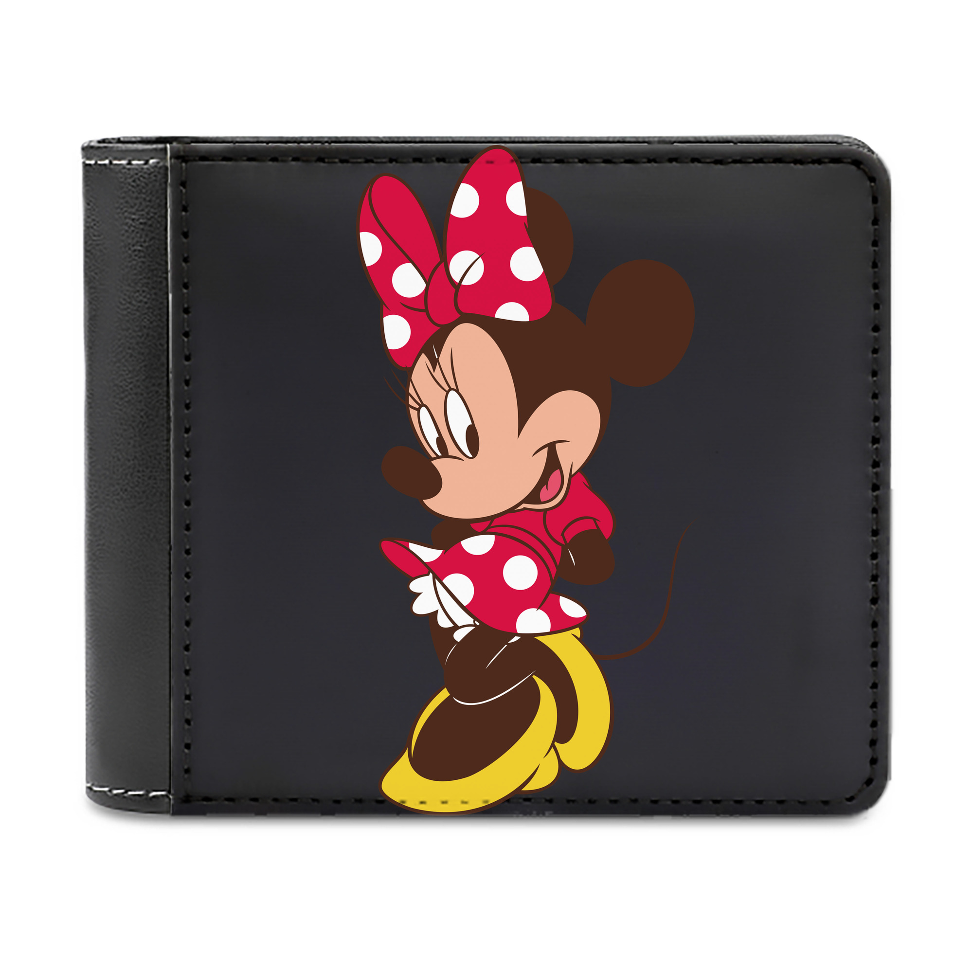 （画像用） ミッキーマウス Mickey Mouse 二つ折り革財布