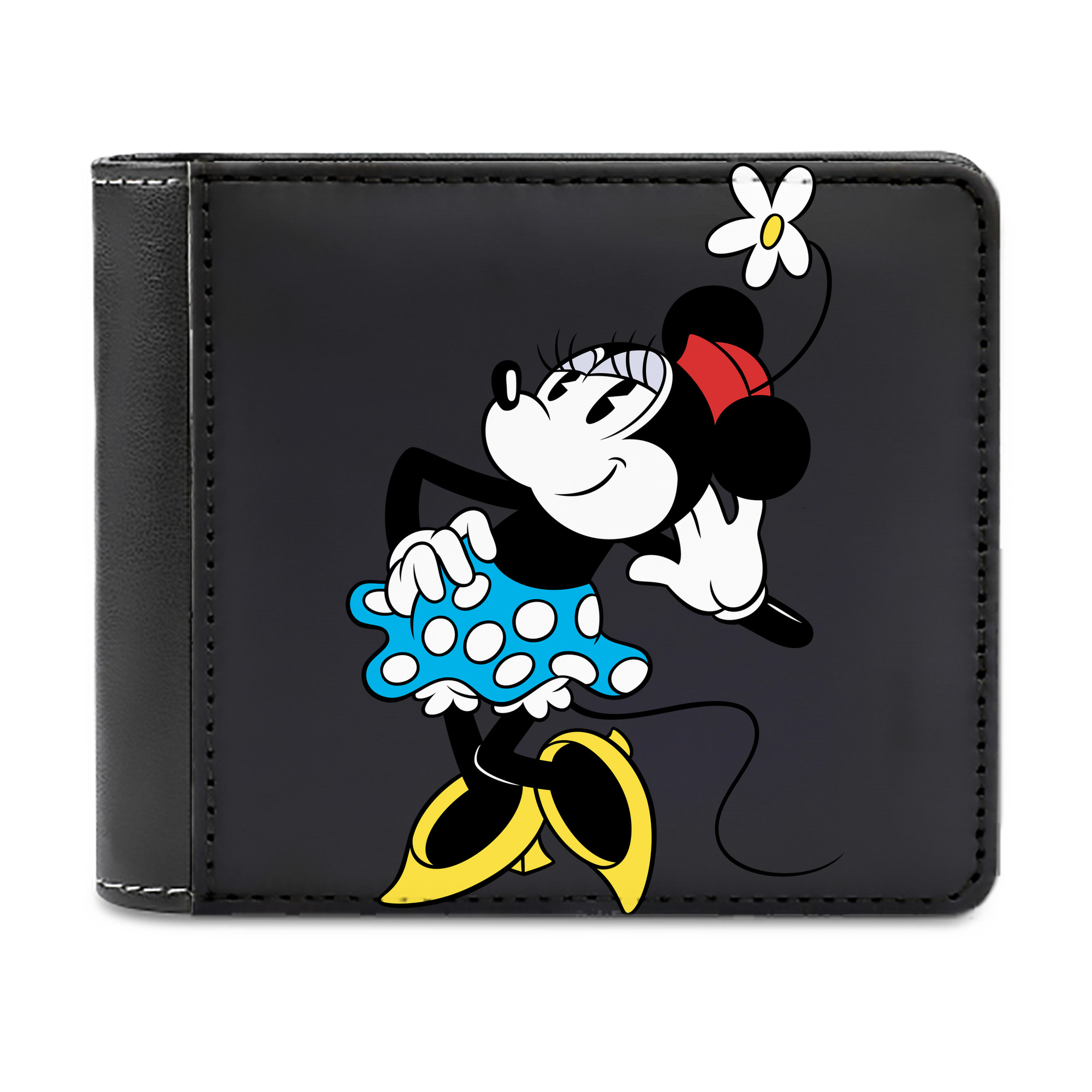 （画像用） ミッキーマウス Mickey Mouse 二つ折り革財布