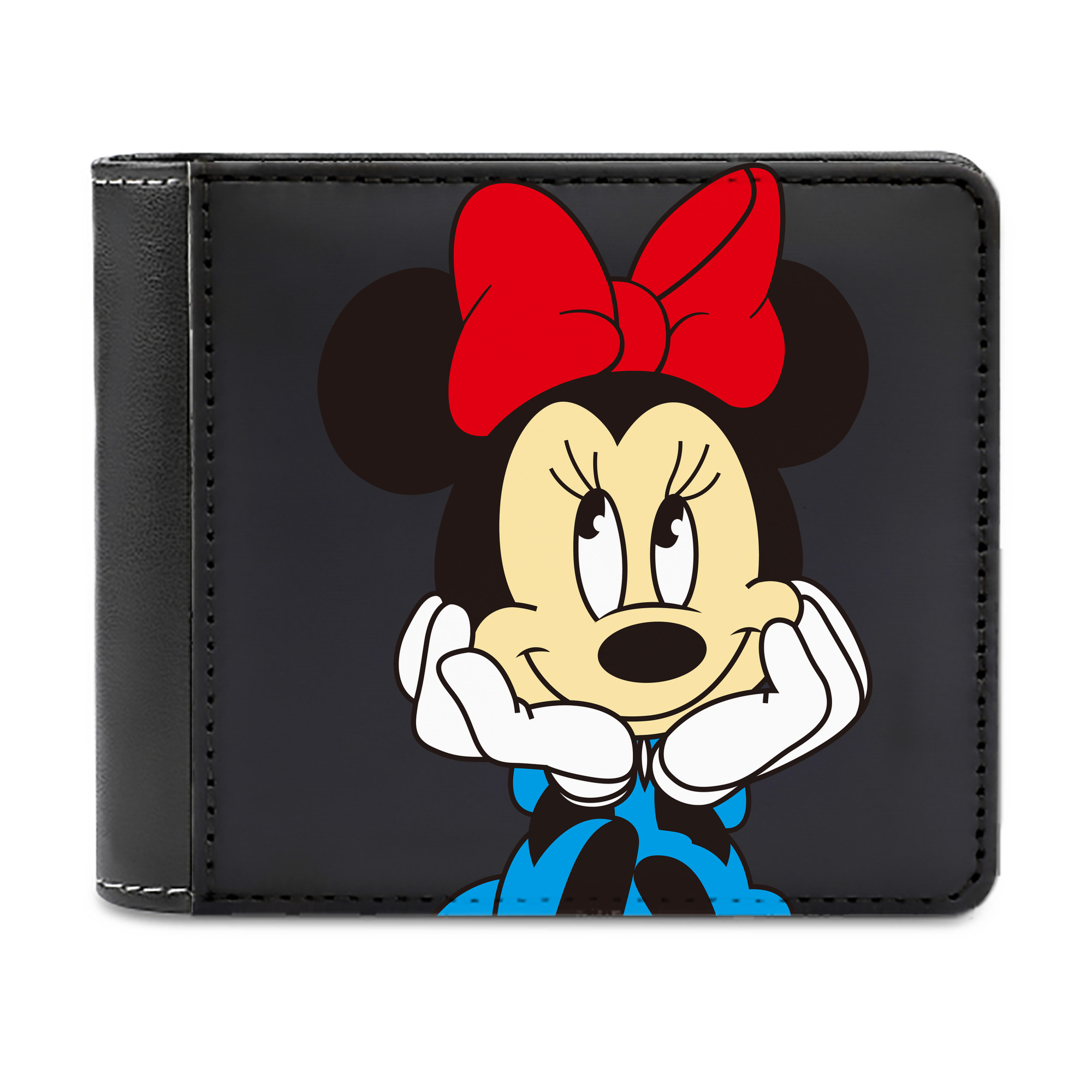 （画像用） ミッキーマウス Mickey Mouse 二つ折り革財布