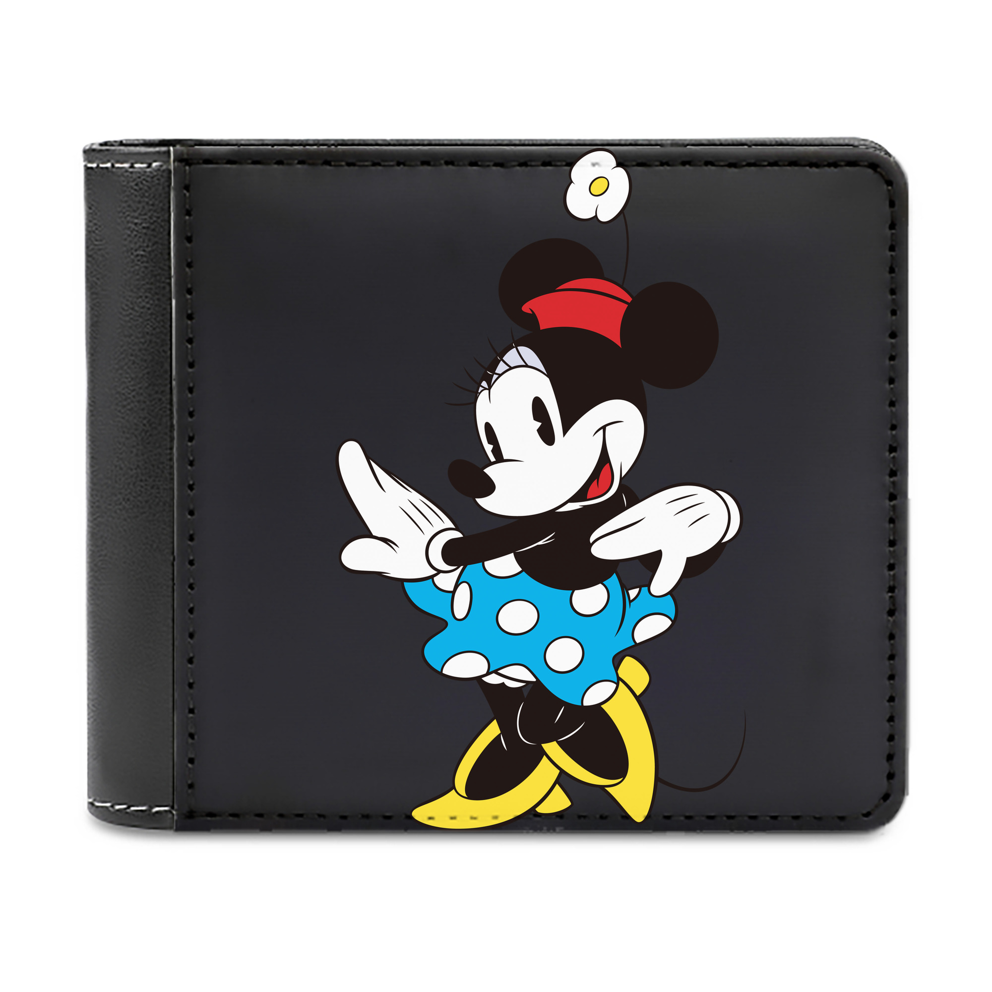 （画像用） ミッキーマウス Mickey Mouse 二つ折り革財布