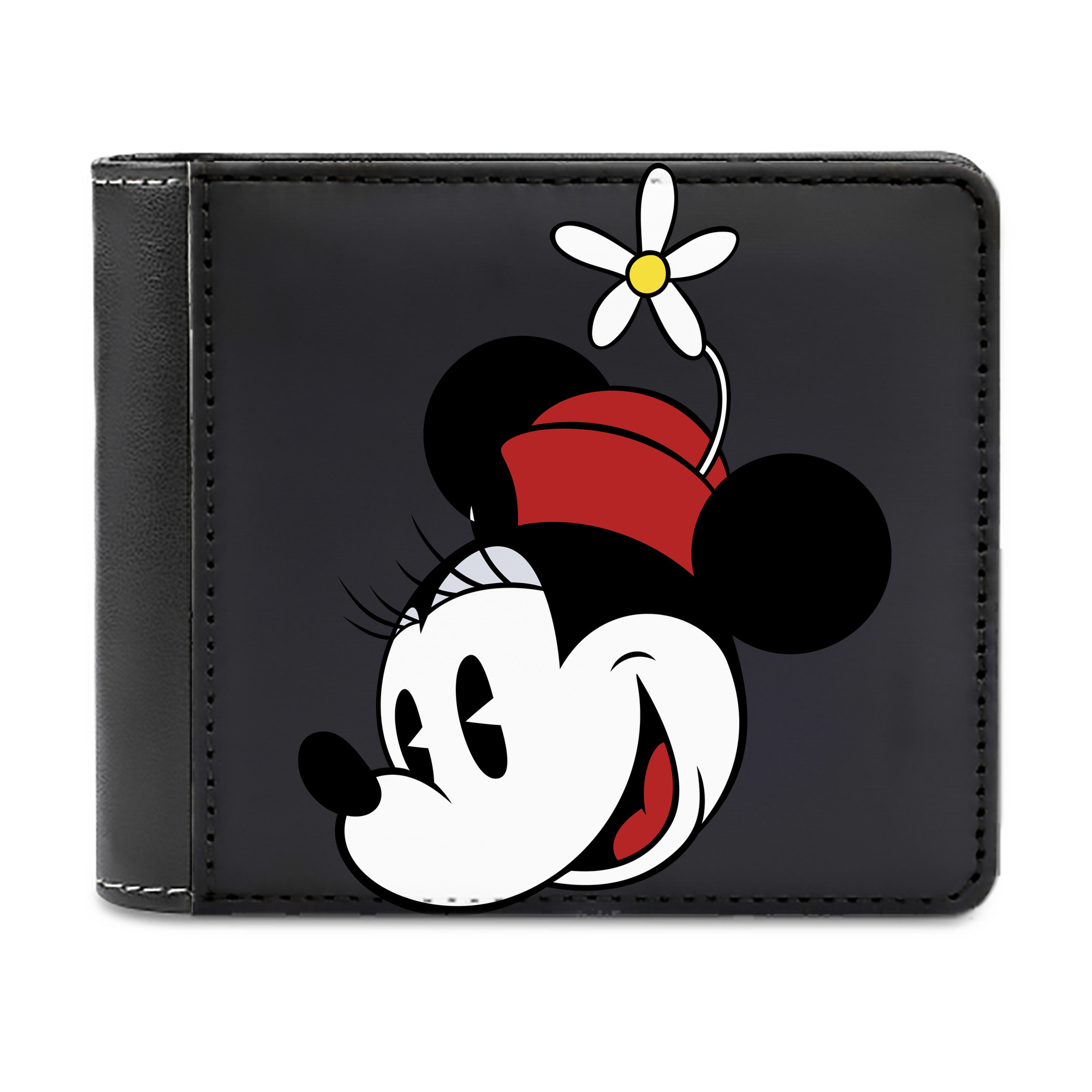 （画像用） ミッキーマウス Mickey Mouse 二つ折り革財布