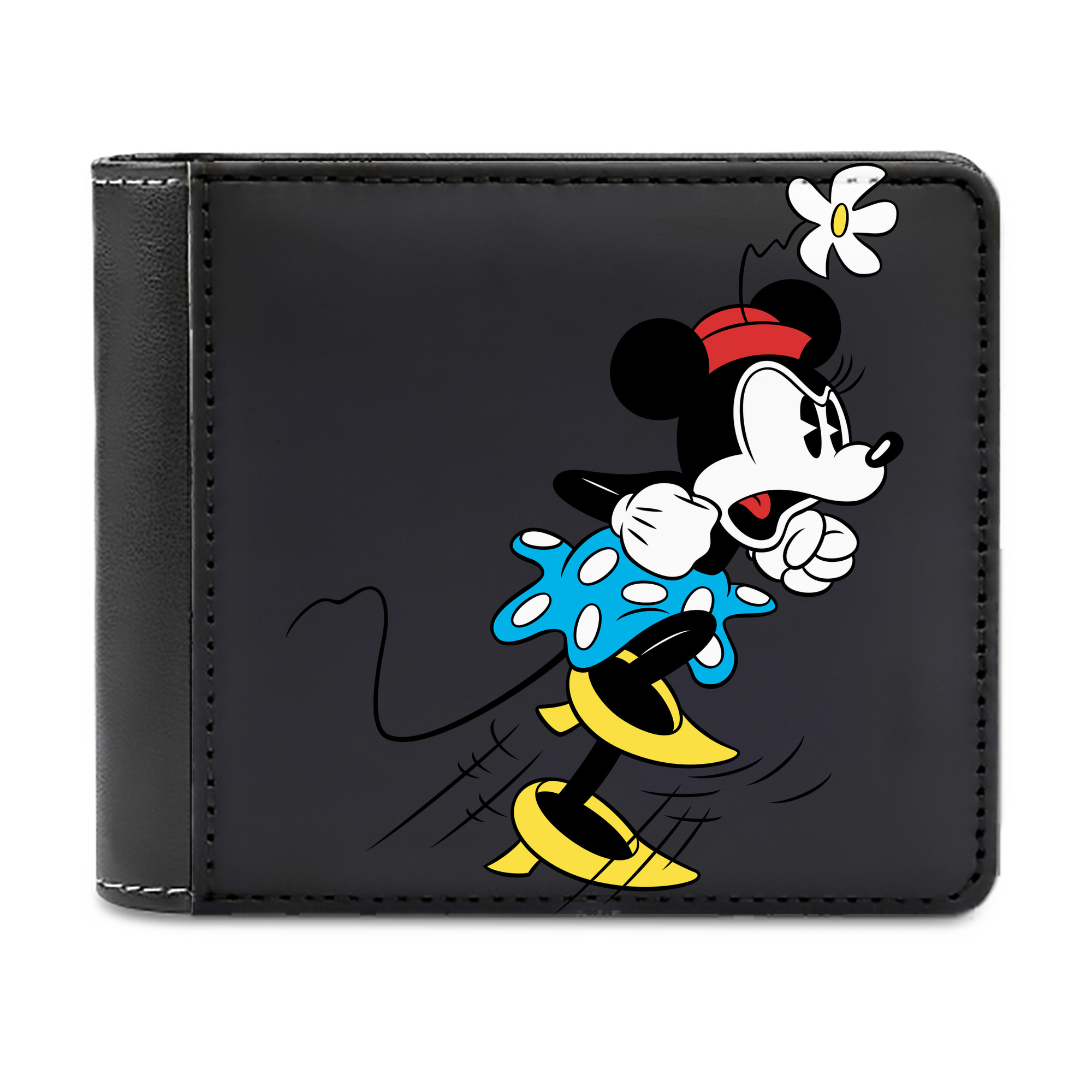 （画像用） ミッキーマウス Mickey Mouse 二つ折り革財布