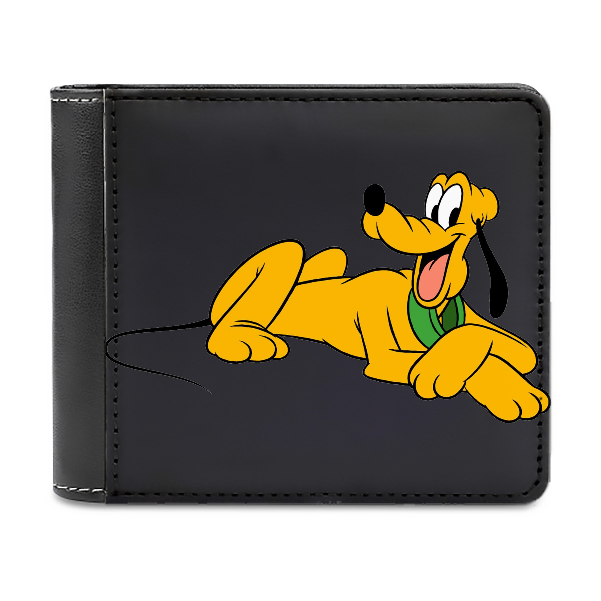 （画像用） ミッキーマウス Mickey Mouse 二つ折り革財布