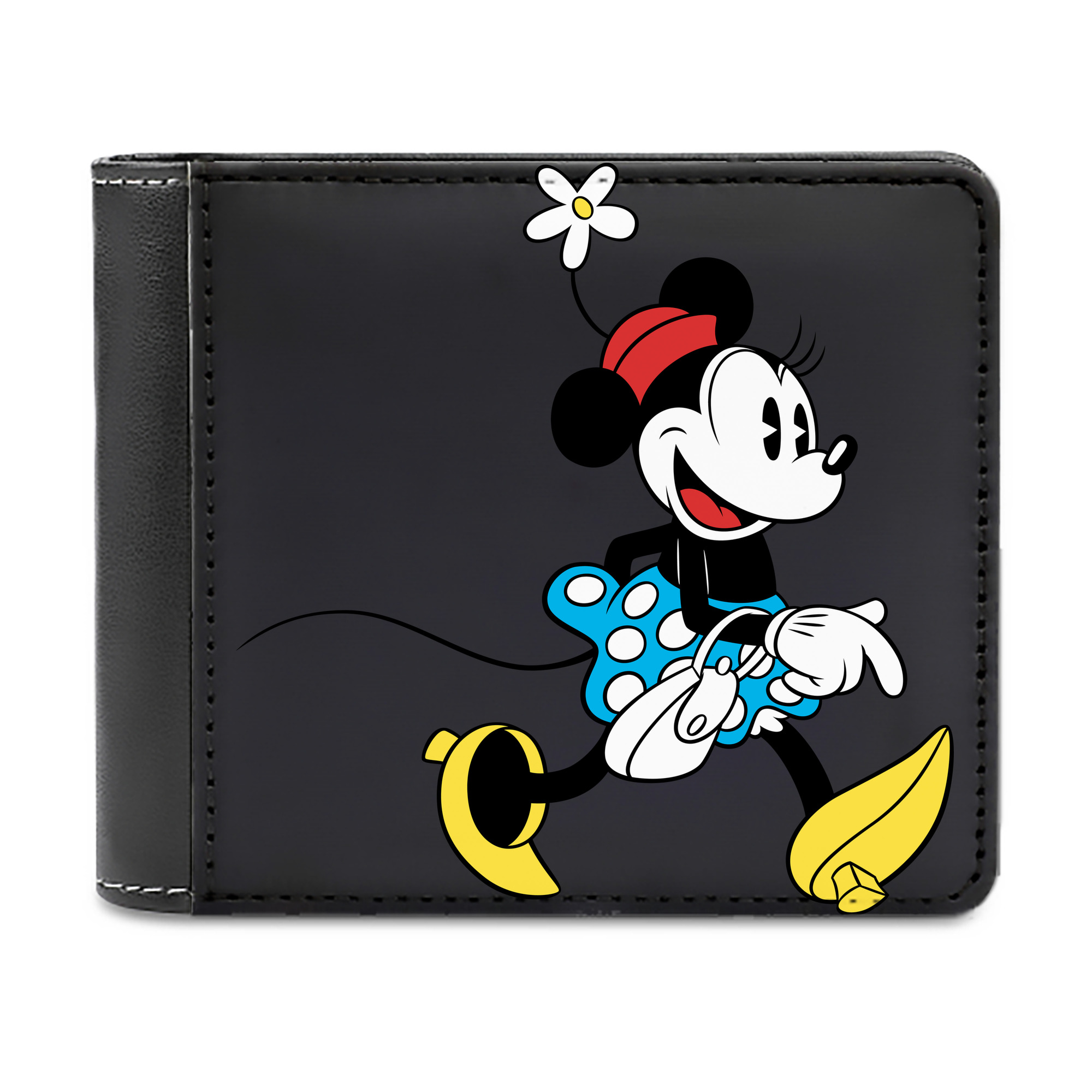 （画像用） ミッキーマウス Mickey Mouse 二つ折り革財布