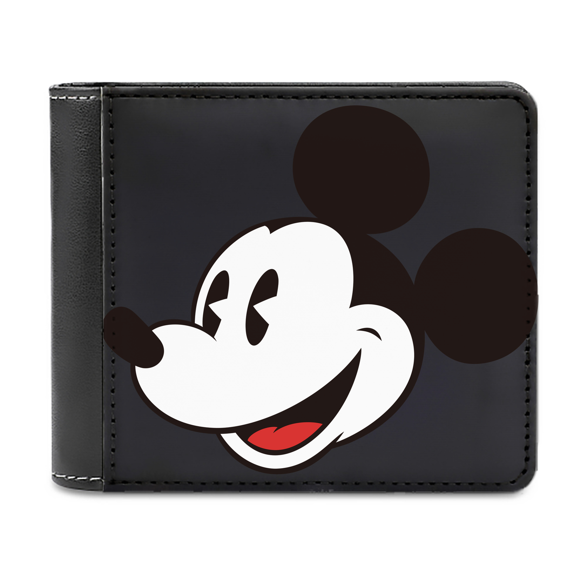 （画像用） ミッキーマウス Mickey Mouse 二つ折り革財布