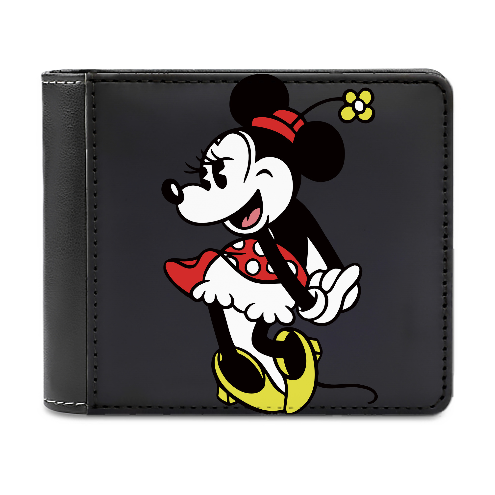 （画像用） ミッキーマウス Mickey Mouse 二つ折り革財布