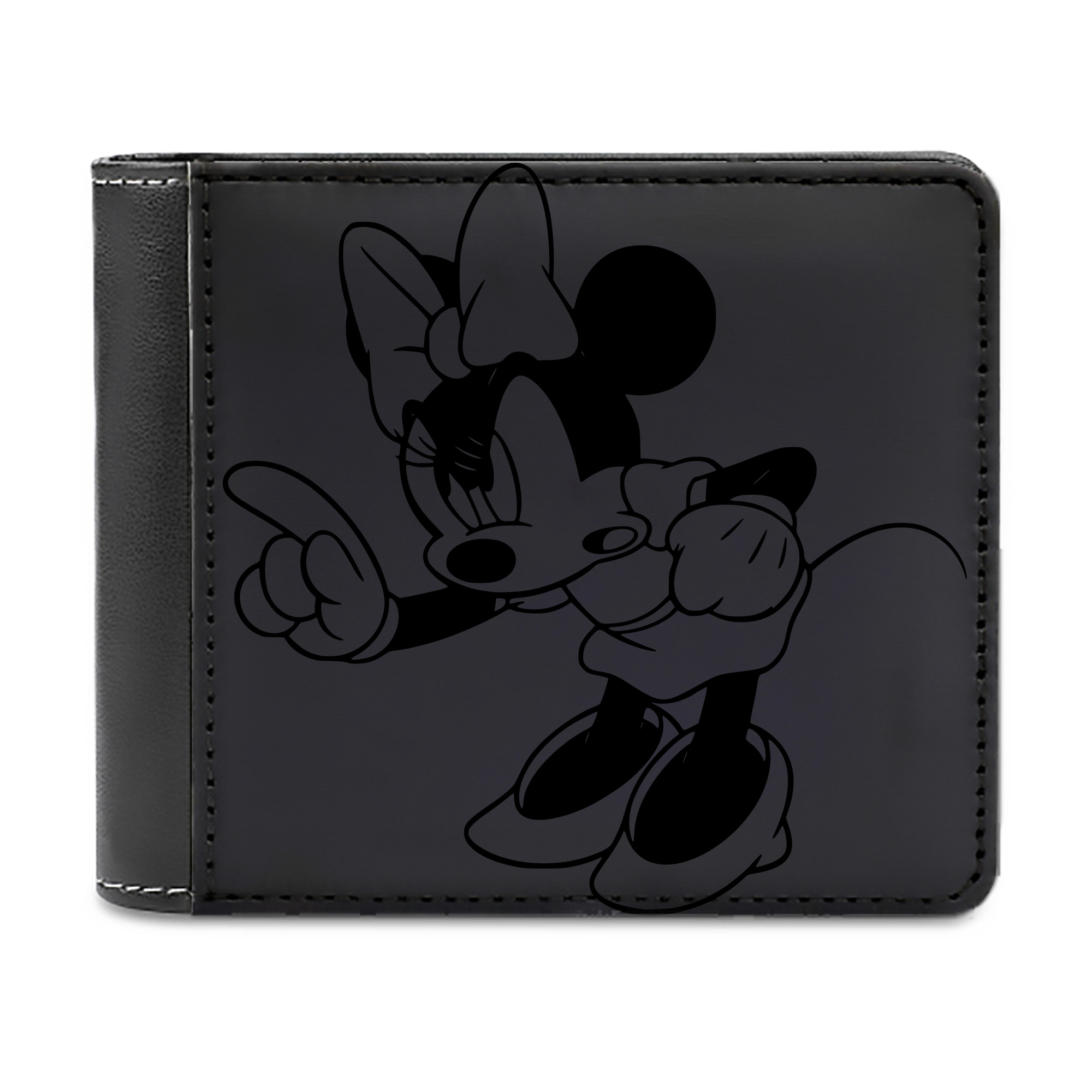 （画像用） ミッキーマウス Mickey Mouse 二つ折り革財布