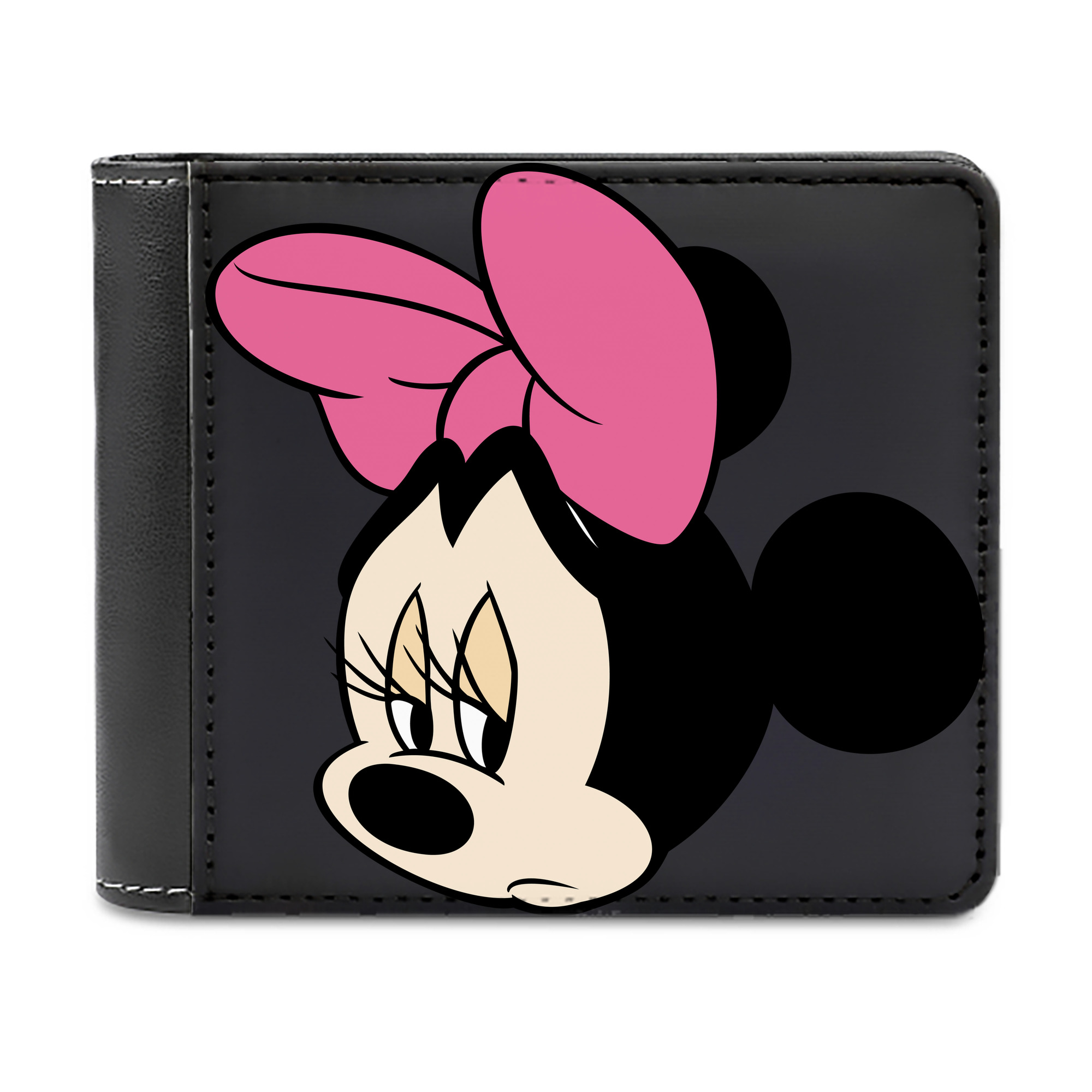（画像用） ミッキーマウス Mickey Mouse 二つ折り革財布