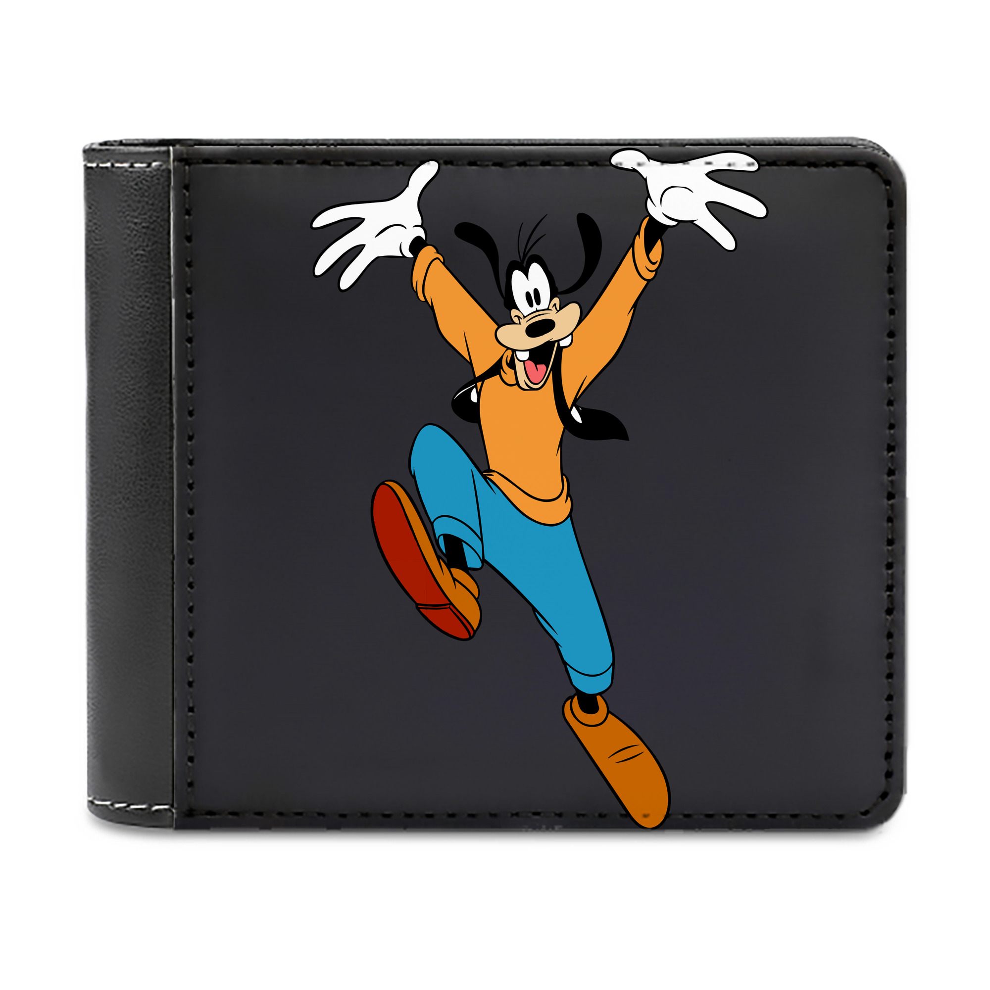 （画像用） ミッキーマウス Mickey Mouse 二つ折り革財布