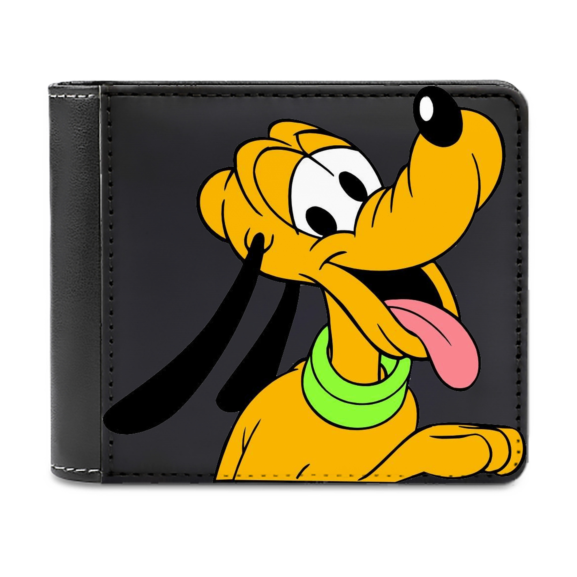 （画像用） ミッキーマウス Mickey Mouse 二つ折り革財布