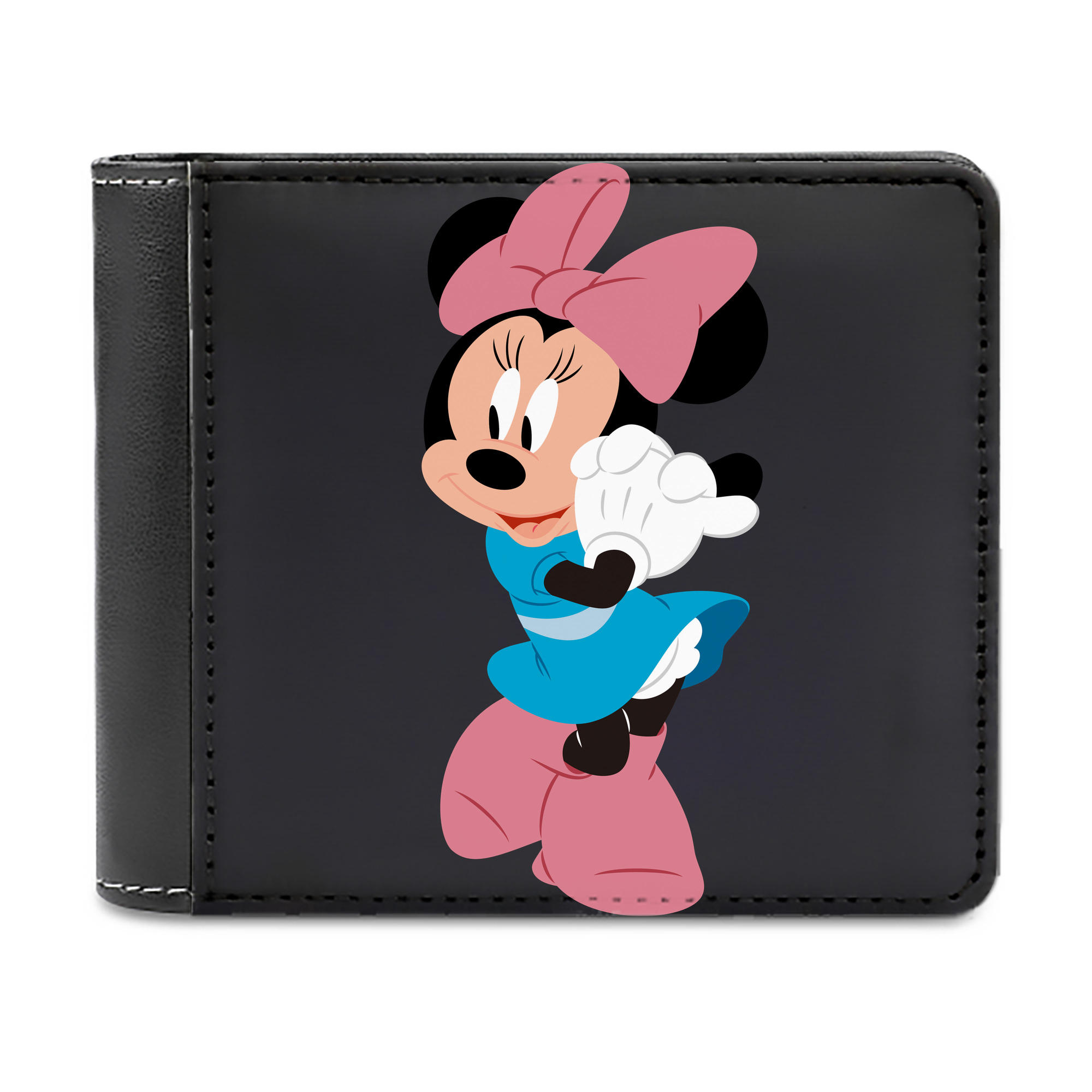 （画像用） ミッキーマウス Mickey Mouse 二つ折り革財布