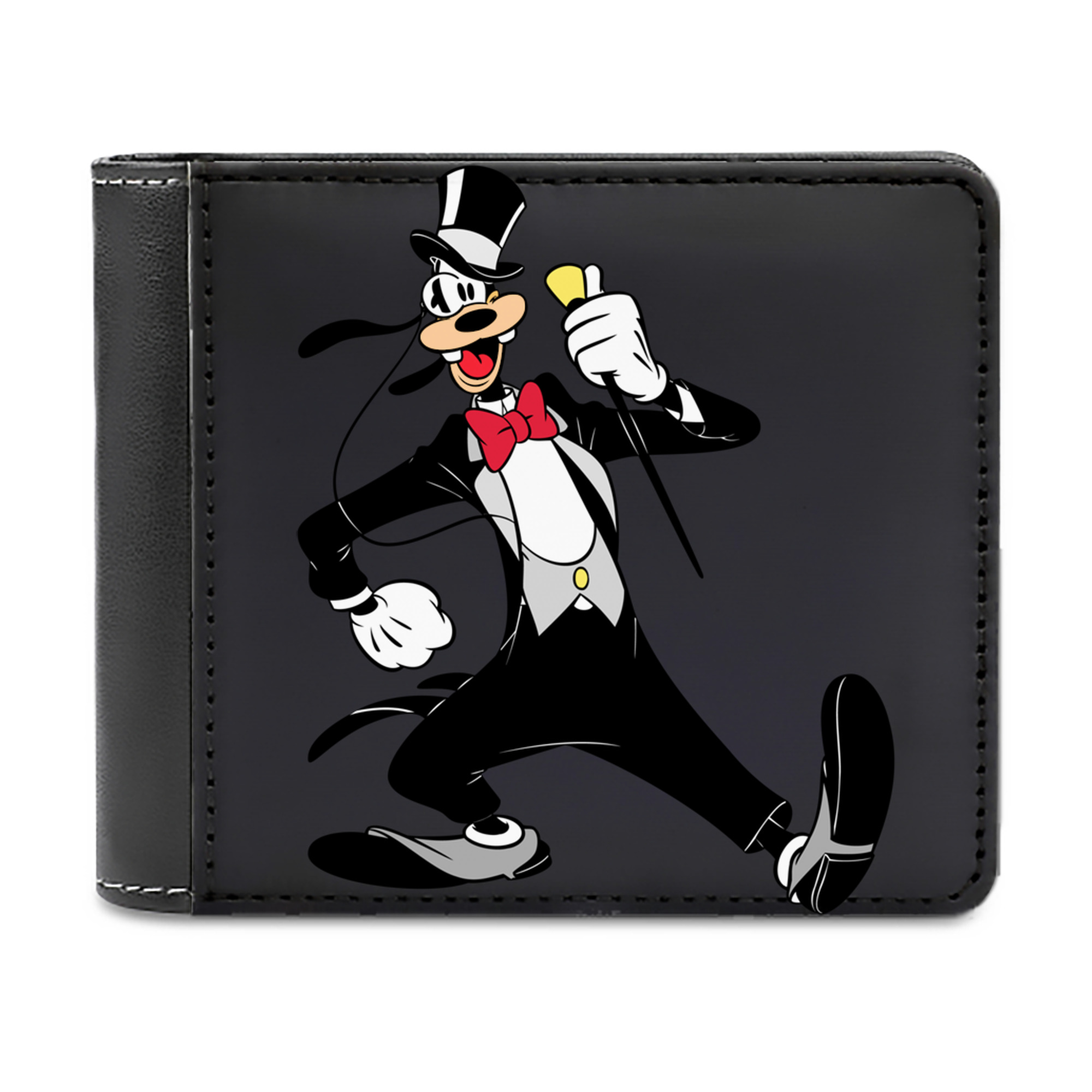 （画像用） ミッキーマウス Mickey Mouse 二つ折り革財布